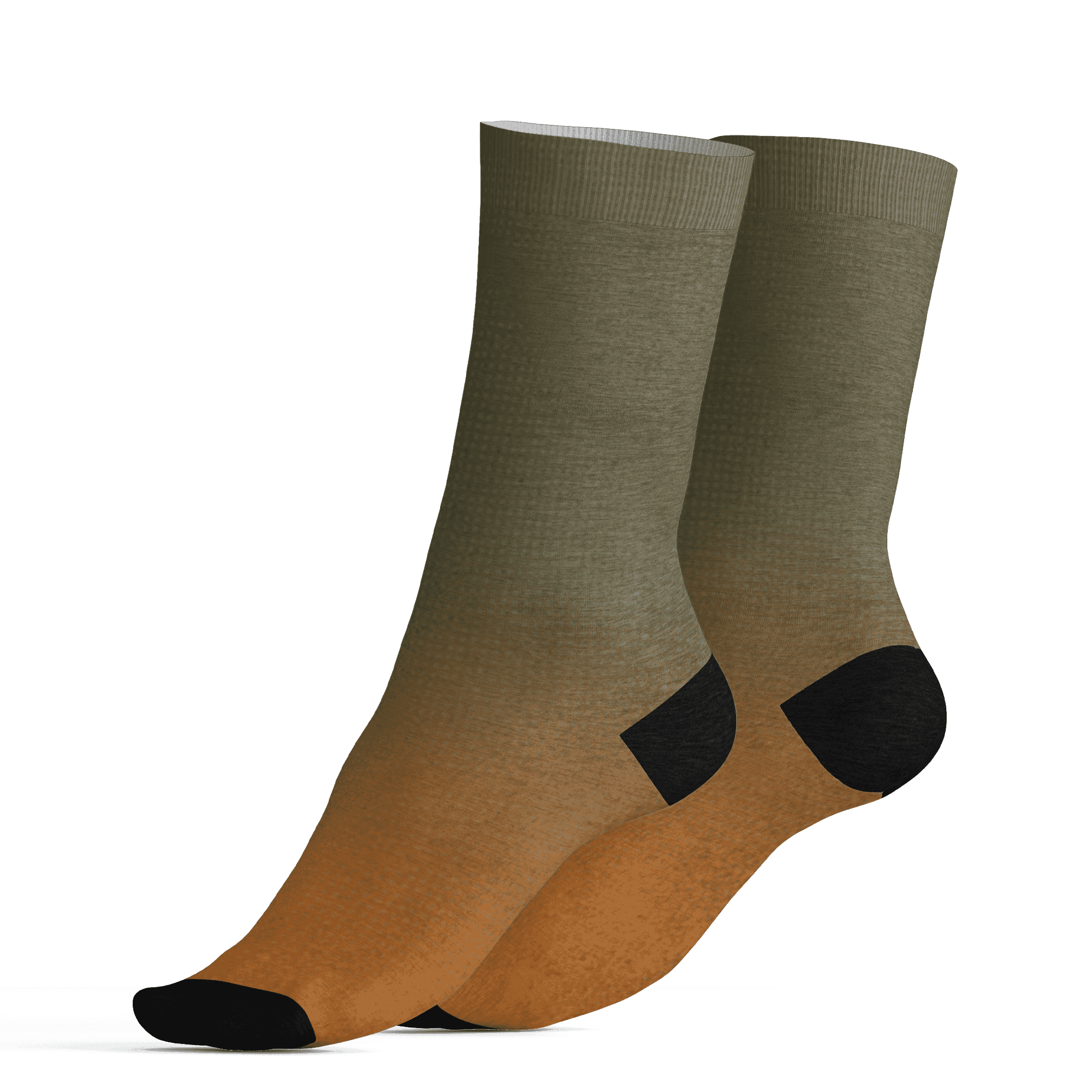 Olive 5s Socks Match Money Junkie 3D All-Over Print - NastyJamz