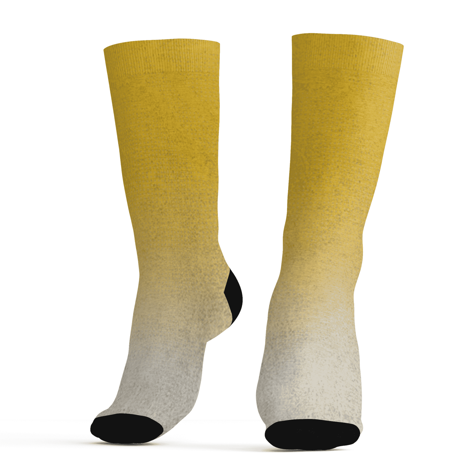 Yellow Ochre 6s Socks Match Money Junkie 3D All-Over Print - NastyJamz