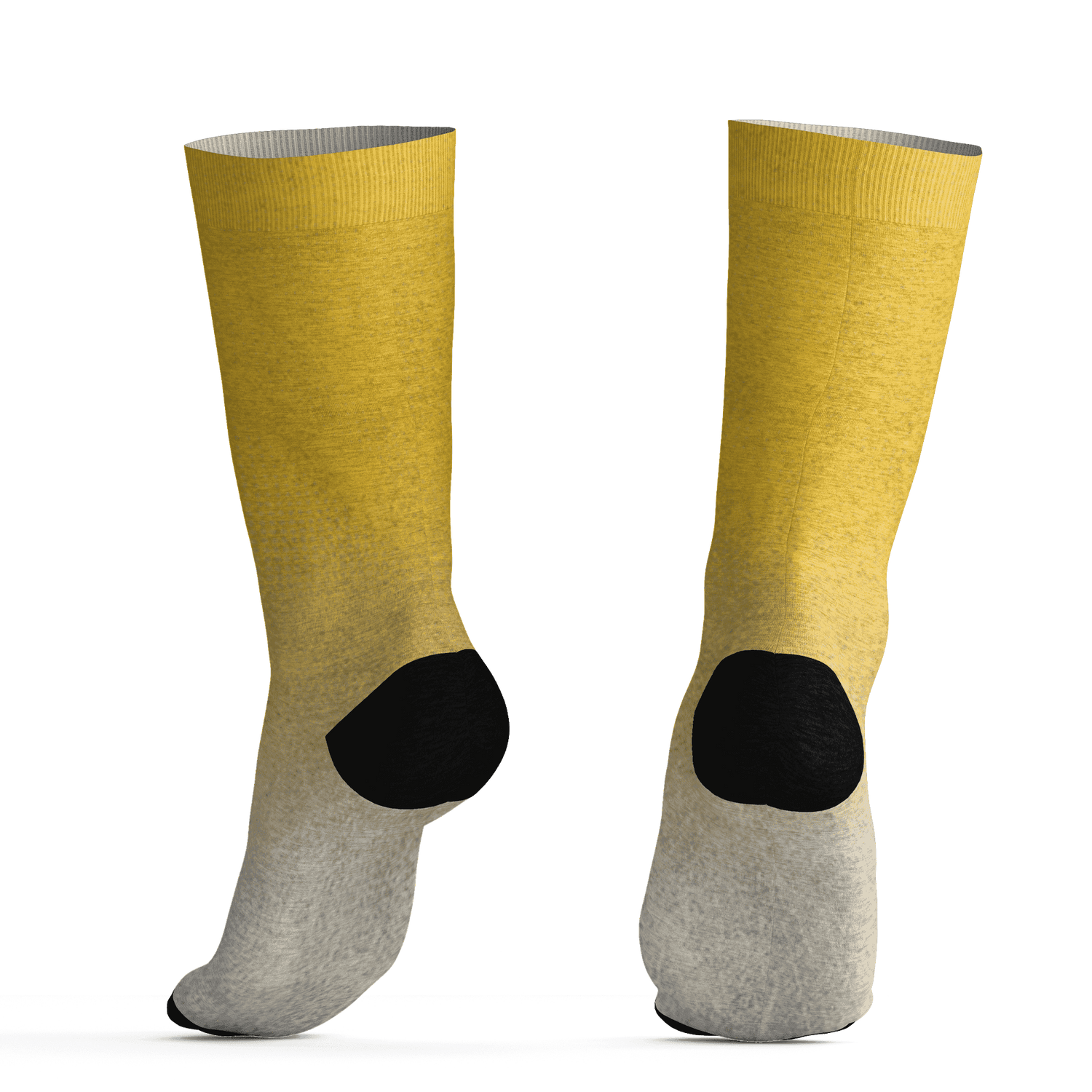 Yellow Ochre 6s Socks Match Money Junkie 3D All-Over Print - NastyJamz