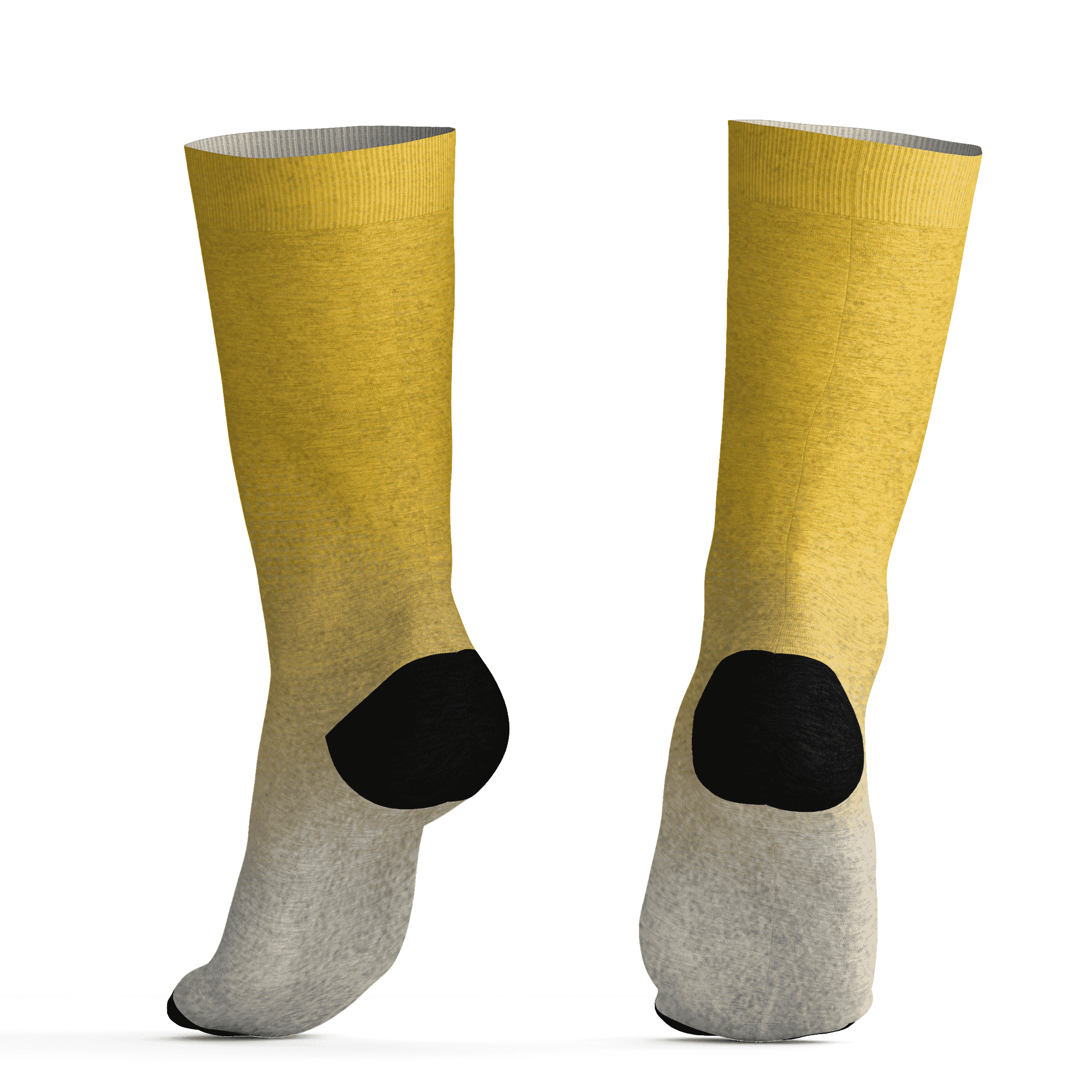 Yellow Ochre 6s Socks Match Money Junkie 3D All-Over Print - NastyJamz
