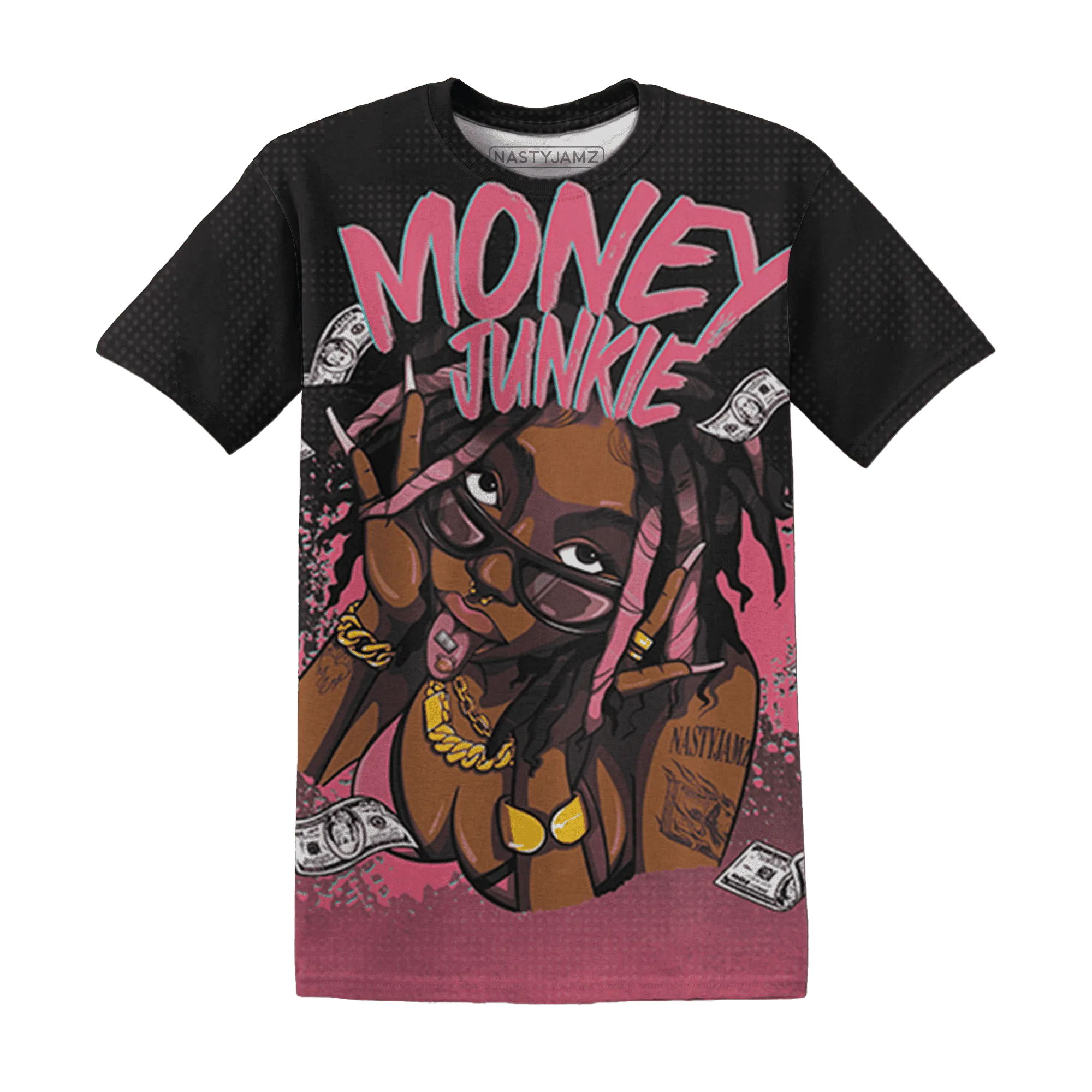 VaporMax-Plus-South-Beach-T-Shirt-Match-Money-Junkie-3D