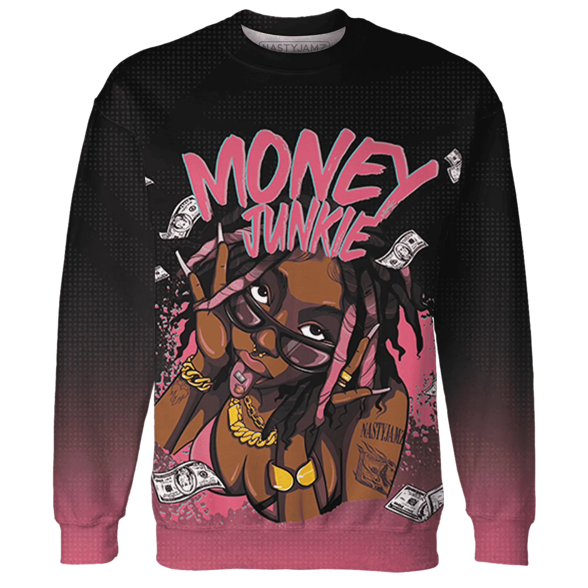 VaporMax-Plus-South-Beach-Sweatshirt-Match-Money-Junkie-3D