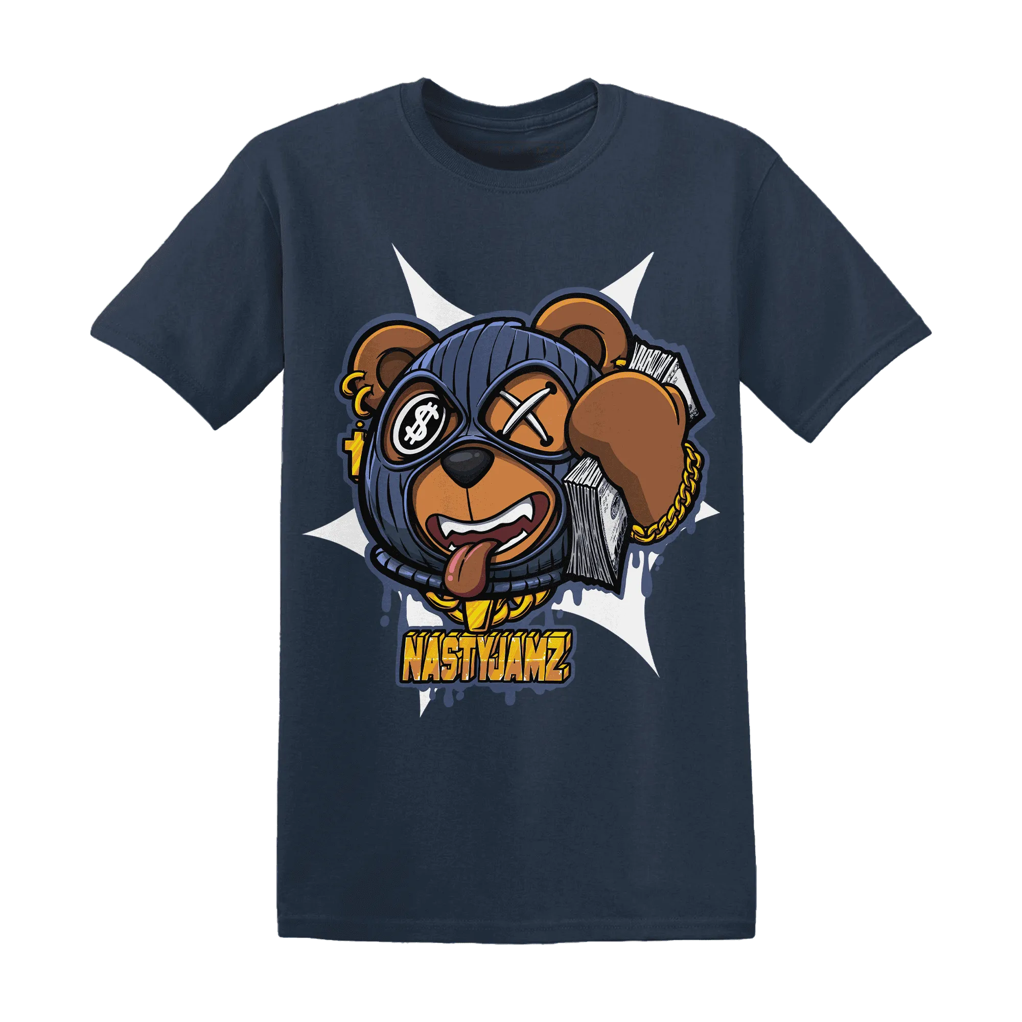 Low-Diffused-Blue-11s-T-Shirt-Match-Money-Motive-BER