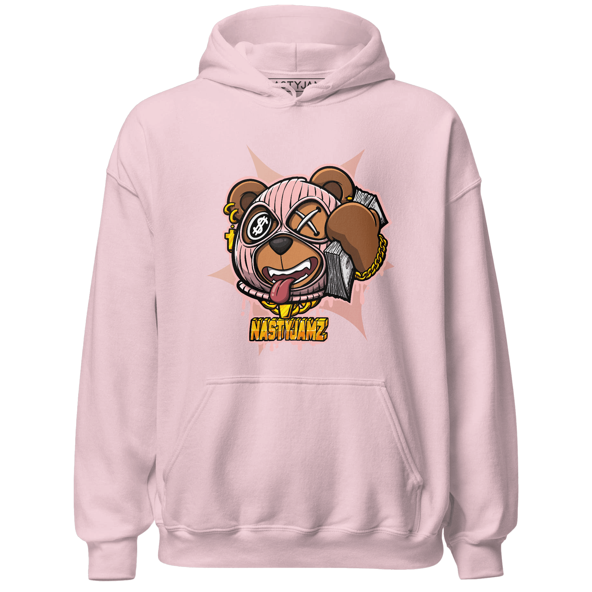 Low Legend Pink 11s Hoodie Match Money Motive BER - NastyJamz