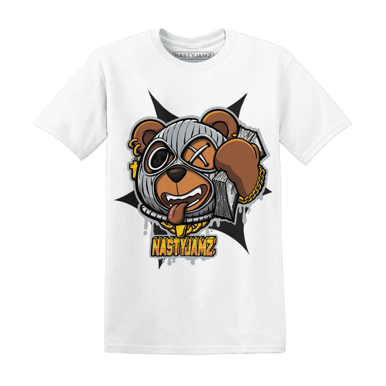 NastyJamz-Wolf-Grey-12s-T-Shirt-Match-Money-Motive-BER