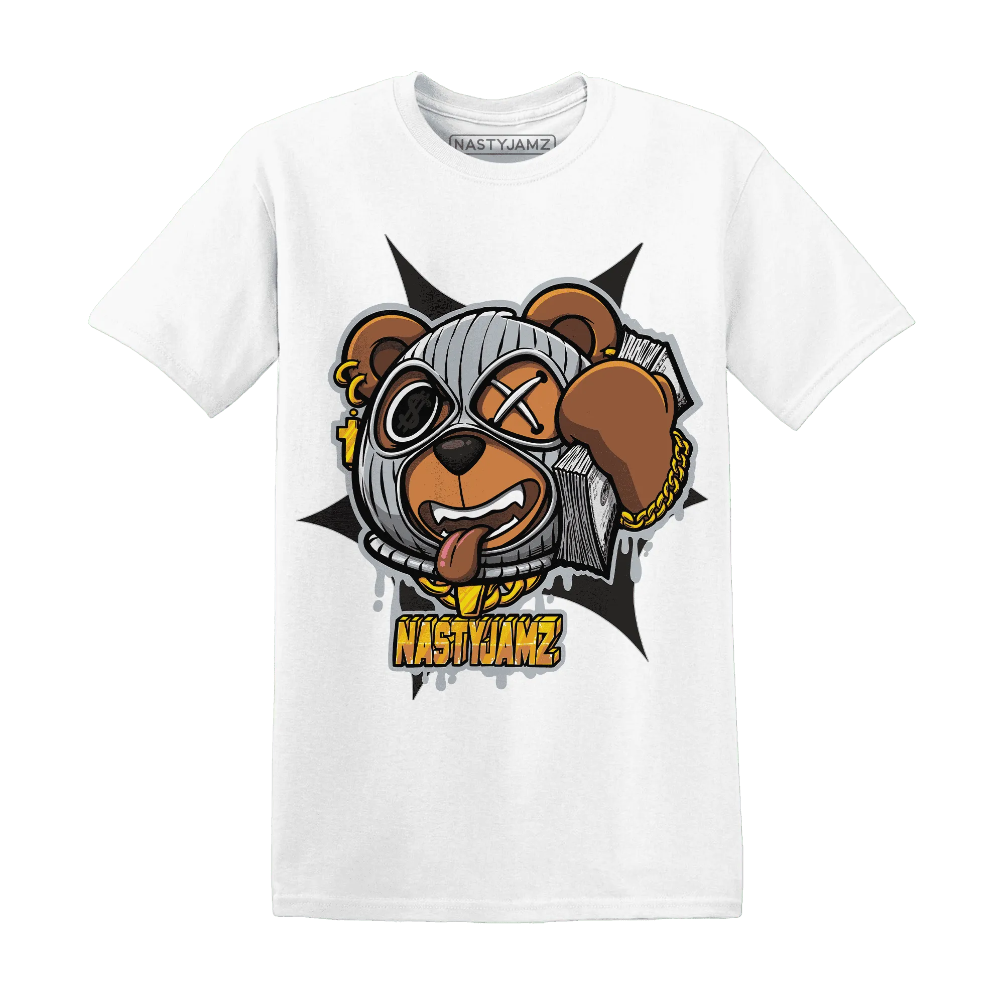 NastyJamz-Wolf-Grey-12s-T-Shirt-Match-Money-Motive-BER