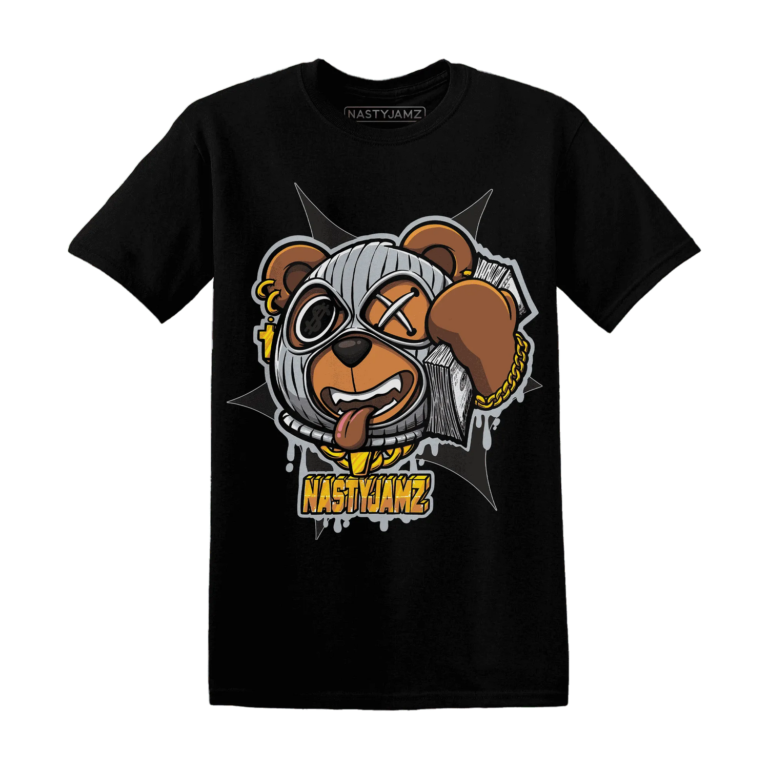 NastyJamz-Wolf-Grey-12s-T-Shirt-Match-Money-Motive-BER