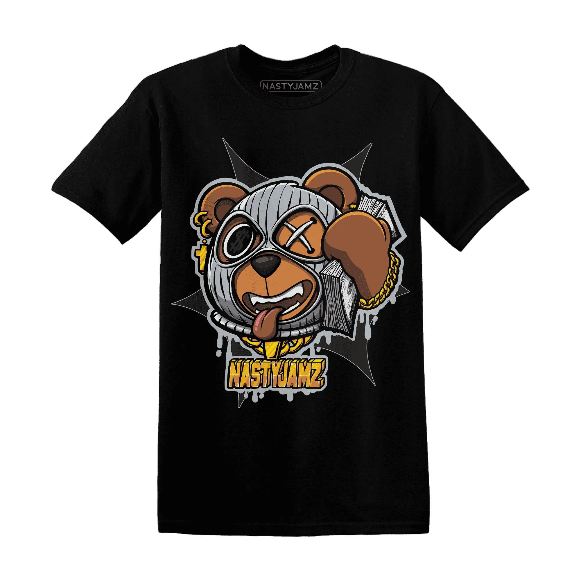NastyJamz-Wolf-Grey-12s-T-Shirt-Match-Money-Motive-BER