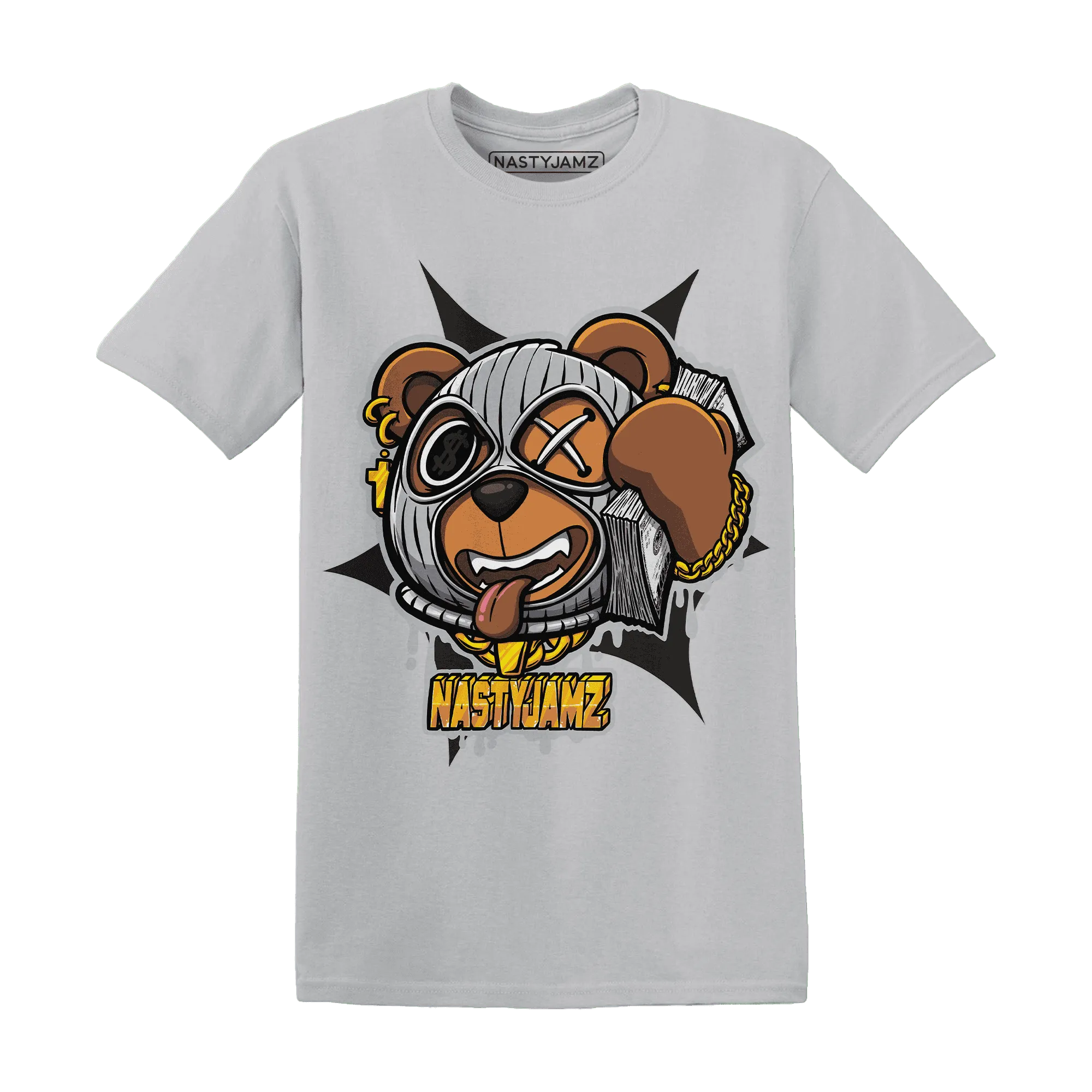 NastyJamz-Wolf-Grey-12s-T-Shirt-Match-Money-Motive-BER