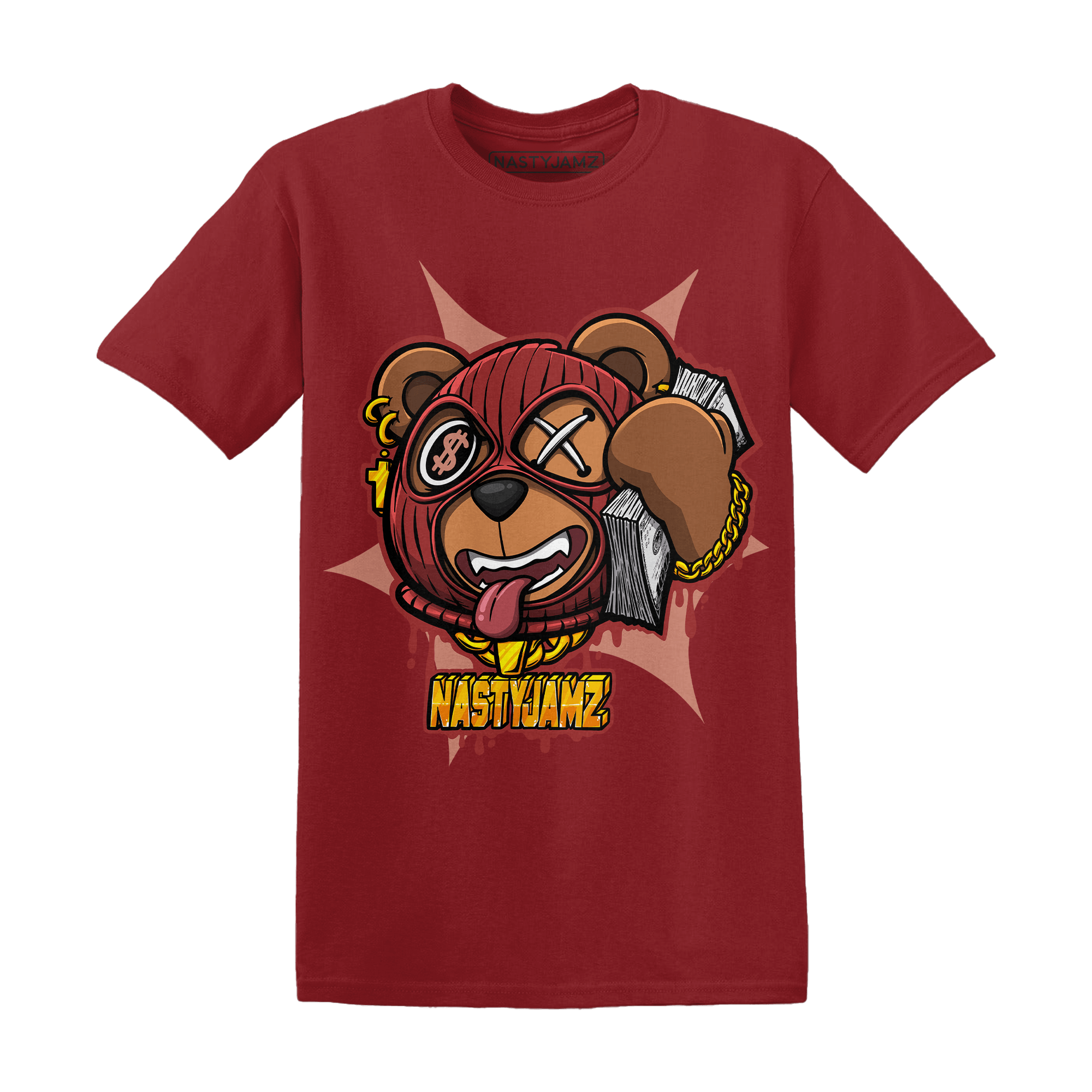 Dune Red 13s T Shirt Match Money Motive BER - NastyJamz