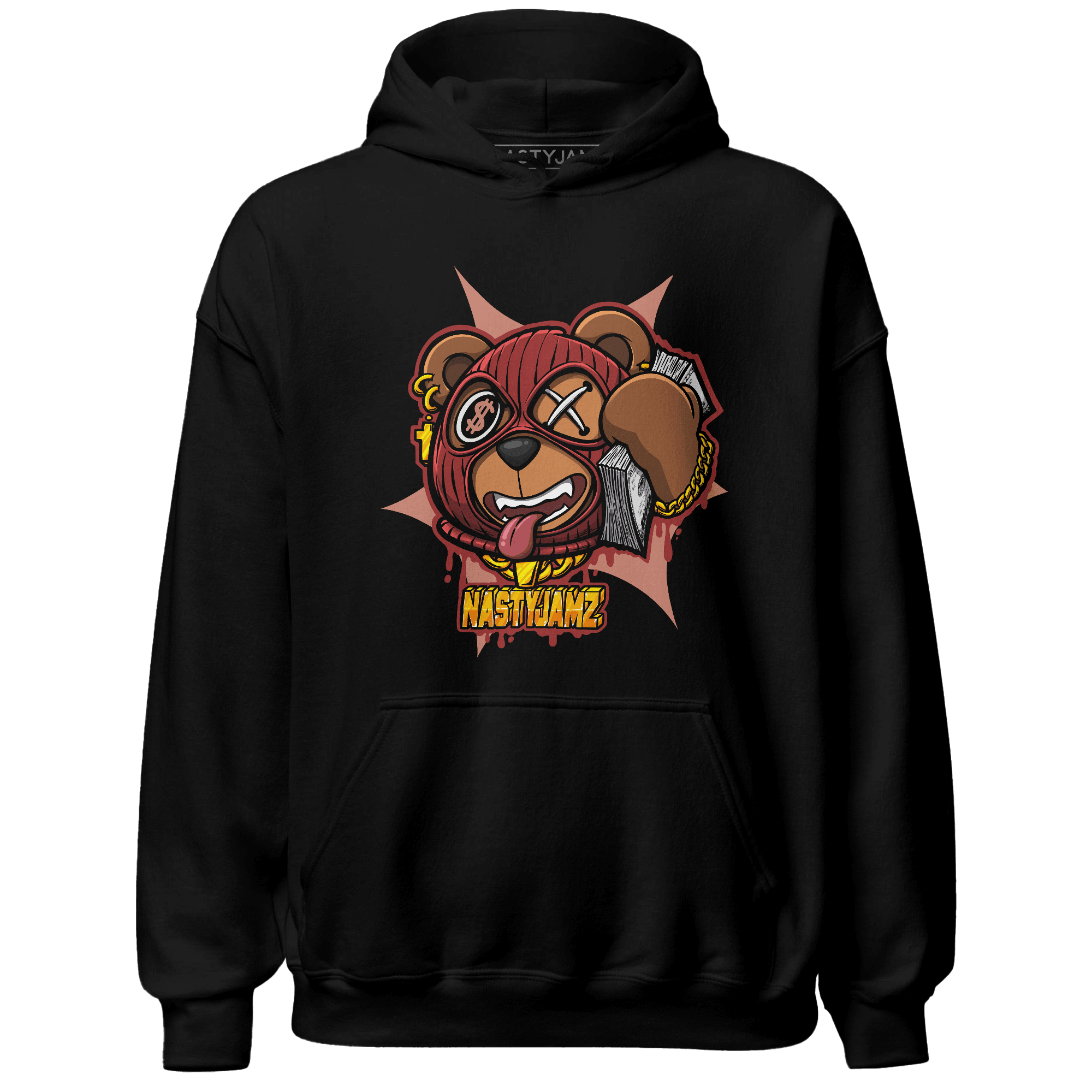 Dune Red 13s Hoodie Match Money Motive BER - NastyJamz