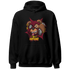 High White Team Red 1s Hoodie Match Money Motive BER - NastyJamz