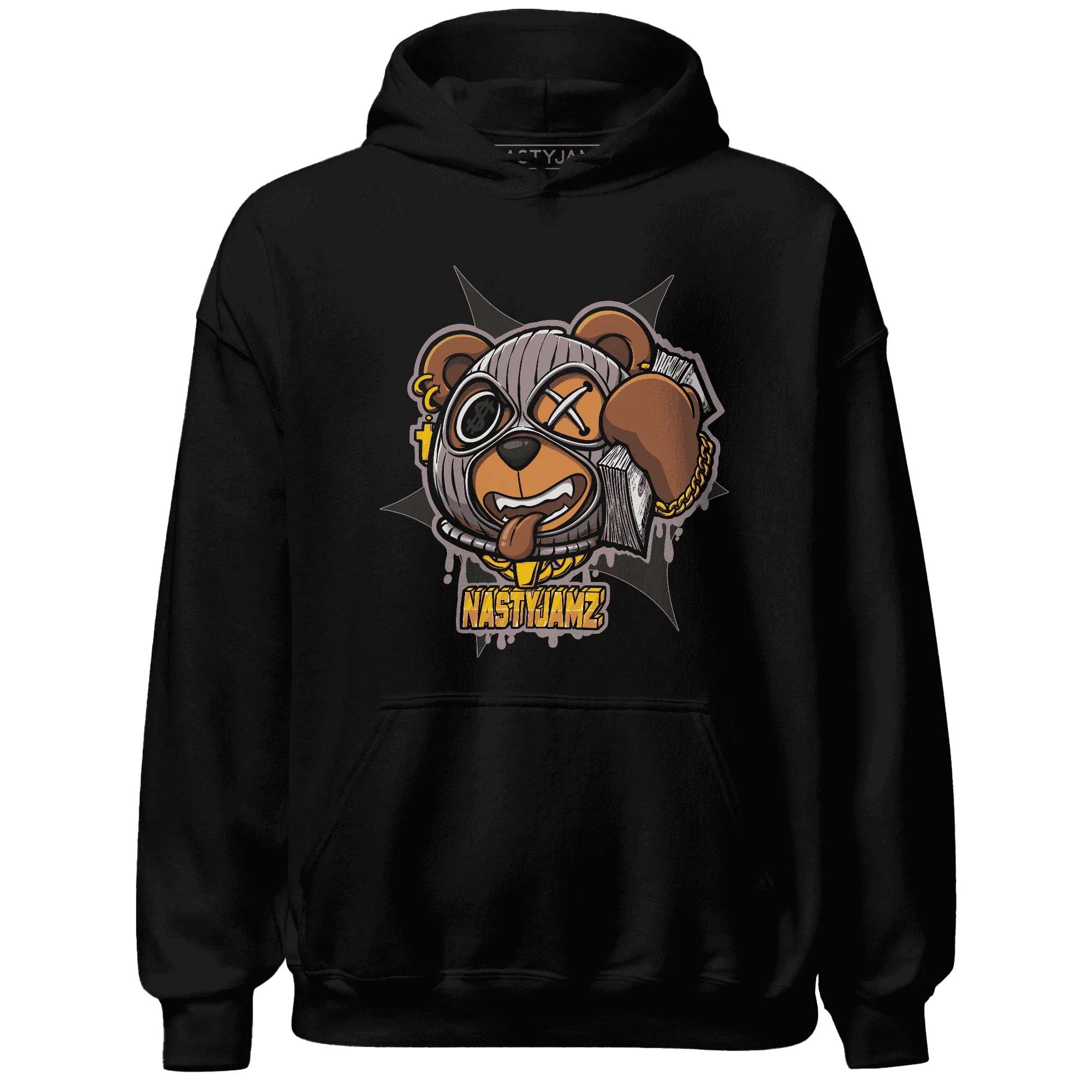 NastyJamz-Black-Violet-Ore-3s-Hoodie-Match-Money-Motive-BER