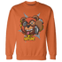 Georgia Peach 3s Sweatshirt Match Money Motive BER - NastyJamz