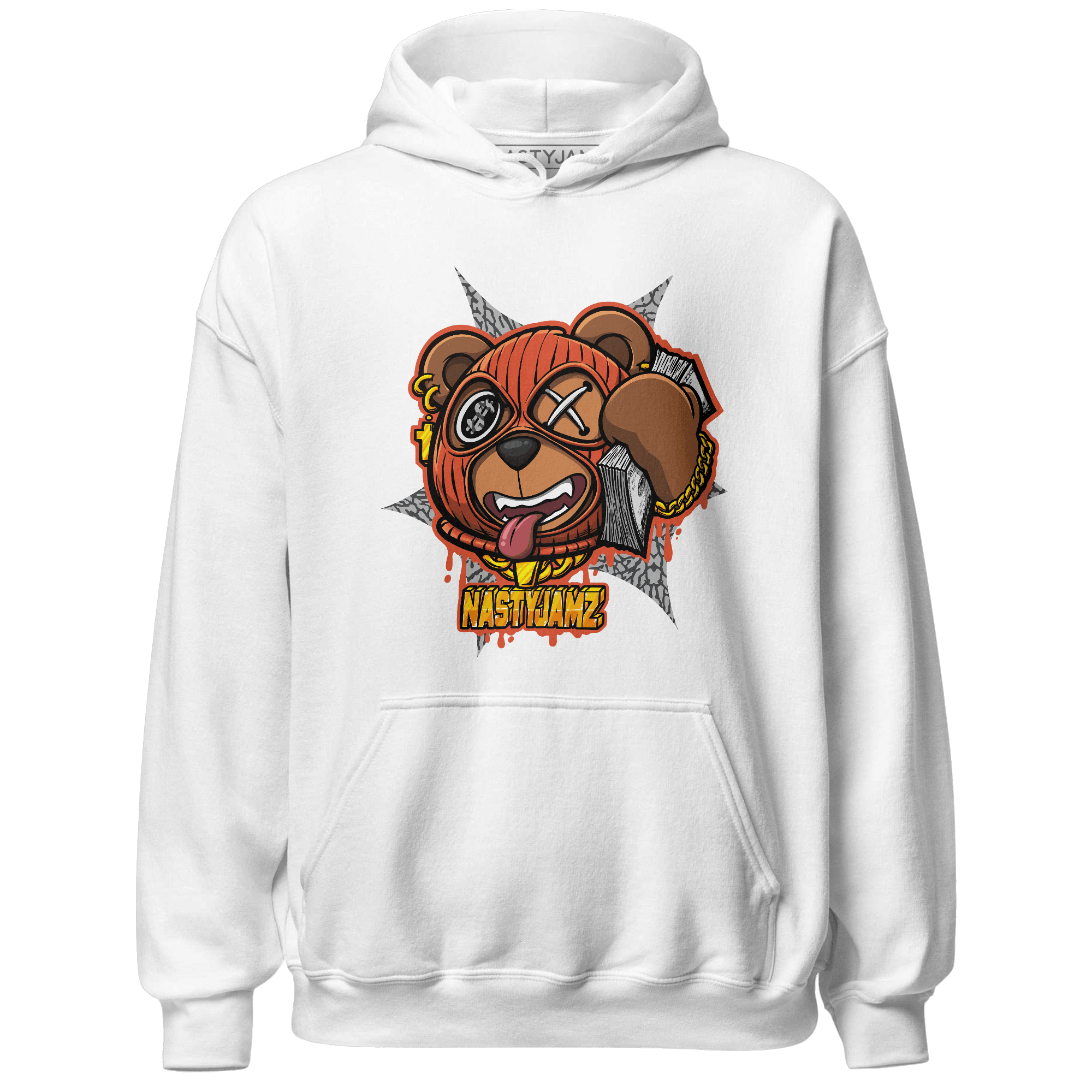 Georgia Peach 3s Hoodie Match Money Motive BER - NastyJamz