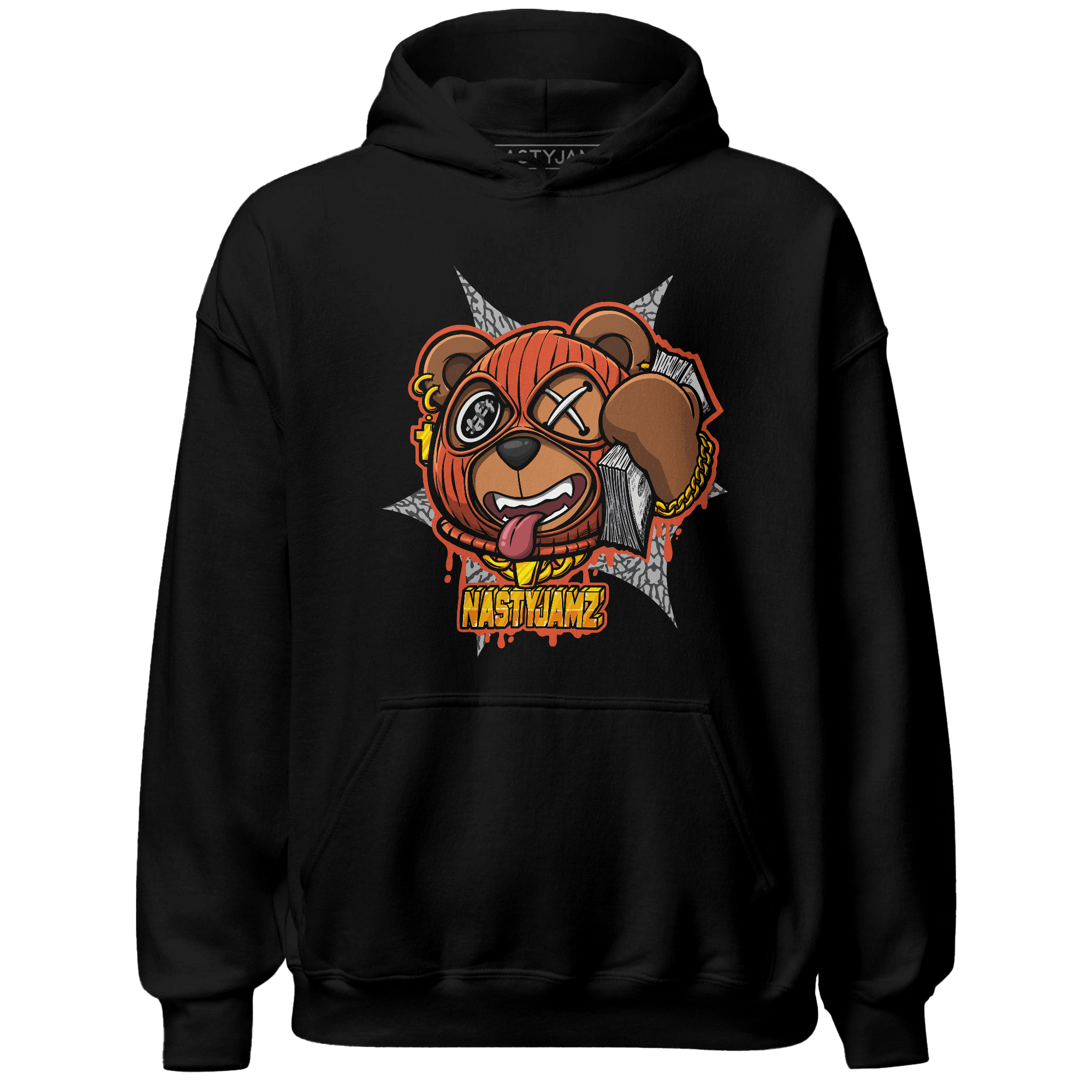Georgia Peach 3s Hoodie Match Money Motive BER - NastyJamz