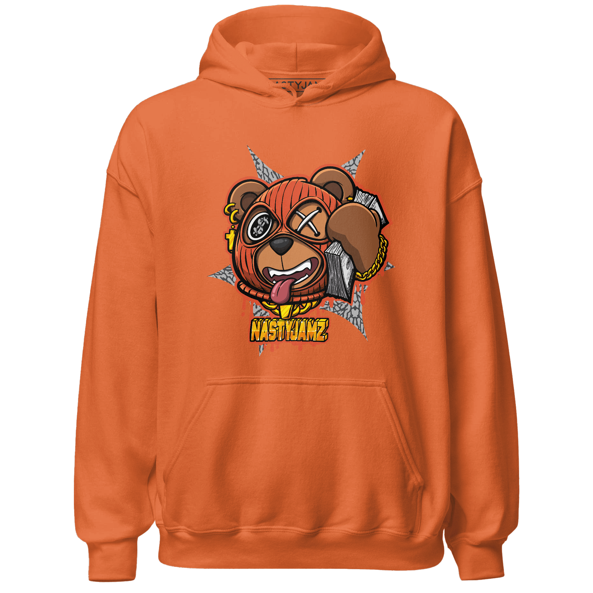 Georgia Peach 3s Hoodie Match Money Motive BER - NastyJamz