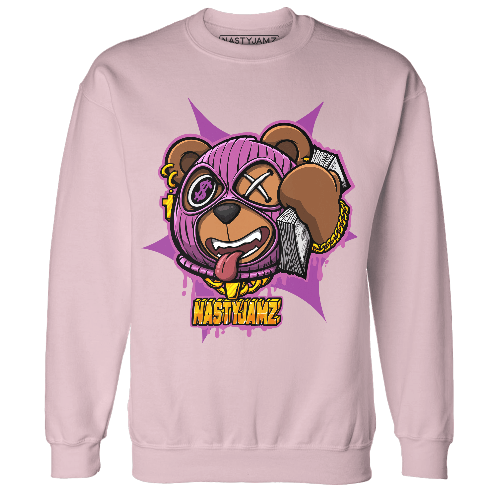 GS Hyper Violet 4s Sweatshirt Match Money Motive BER - NastyJamz