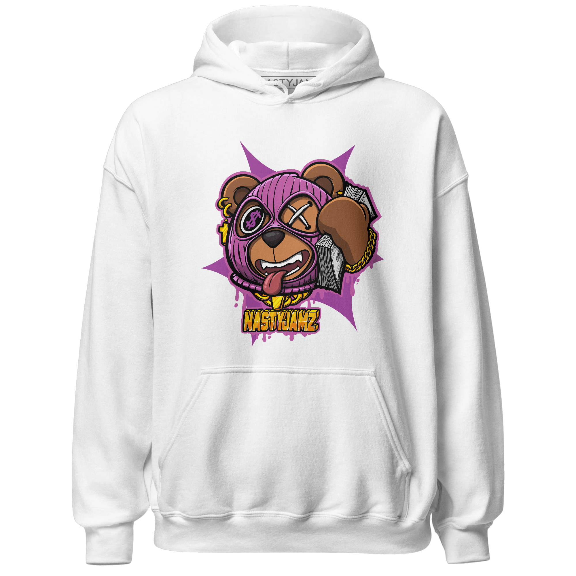 GS Hyper Violet 4s Hoodie Match Money Motive BER - NastyJamz