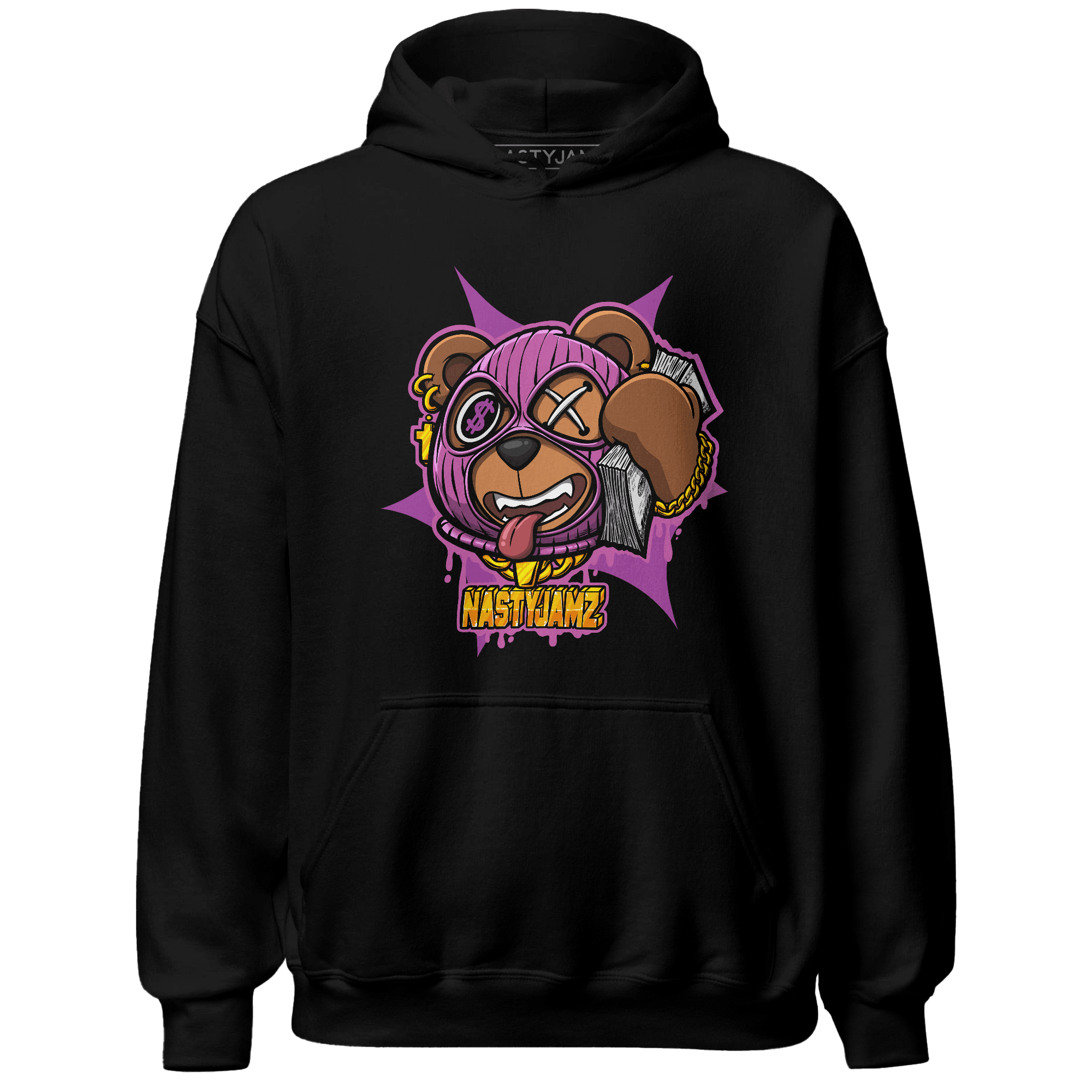GS Hyper Violet 4s Hoodie Match Money Motive BER - NastyJamz