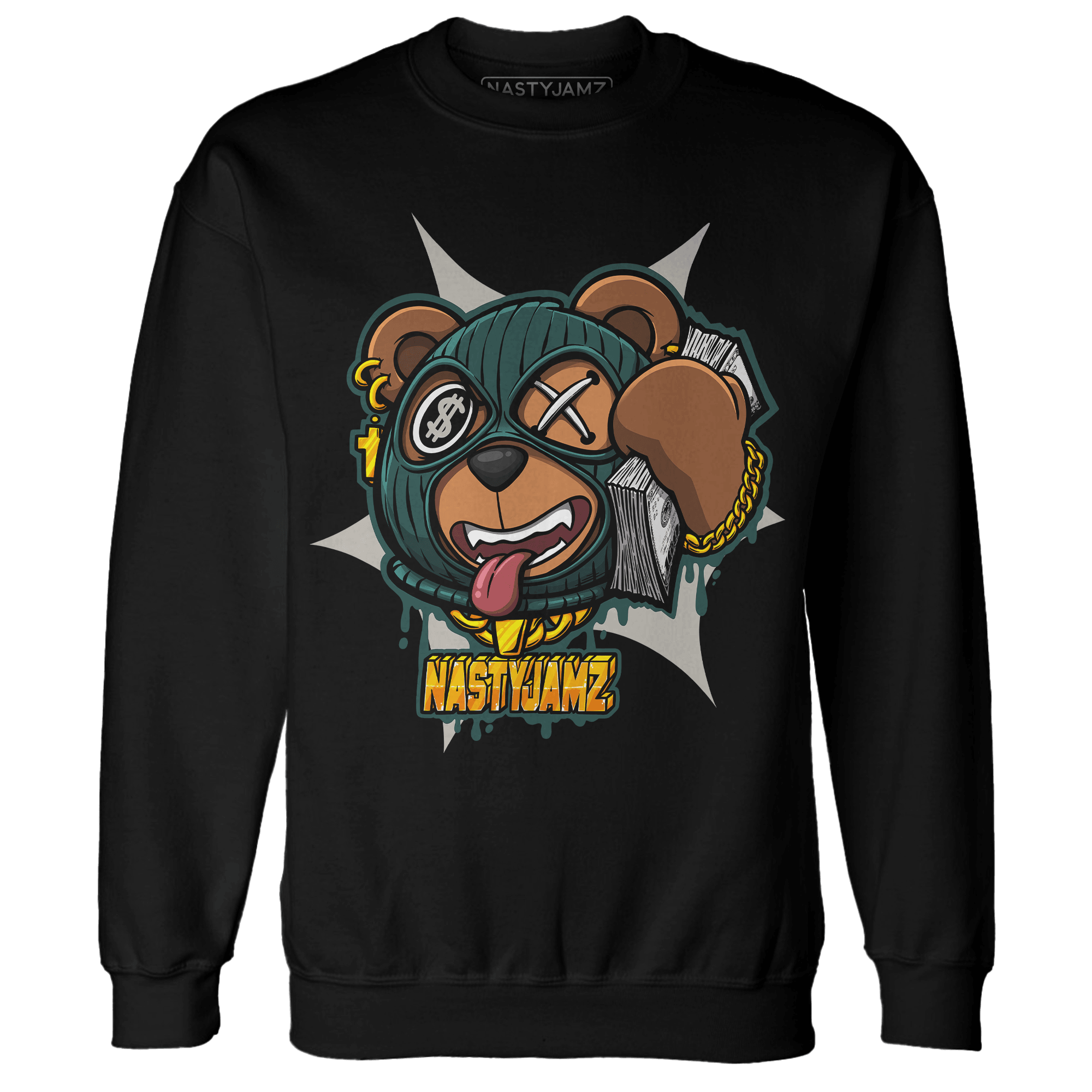 Oxidized Green 4s Sweatshirt Match Money Motive BER - NastyJamz