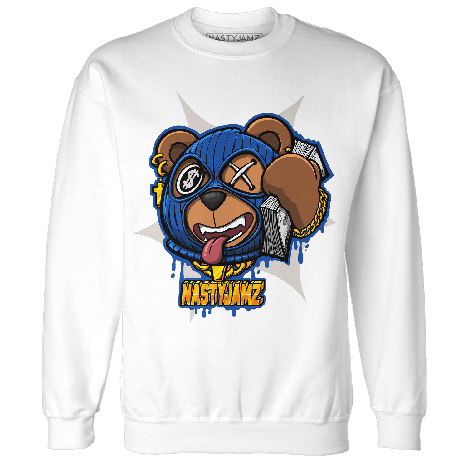 Air Max 1 86 Royal Sweatshirt Match Money Motive BER - NastyJamz