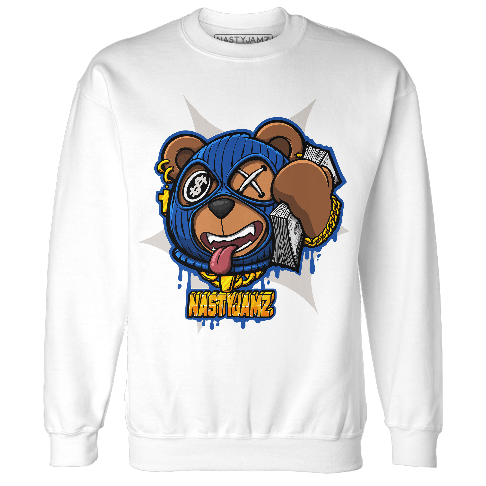 Air Max 1 86 Royal Sweatshirt Match Money Motive BER - NastyJamz