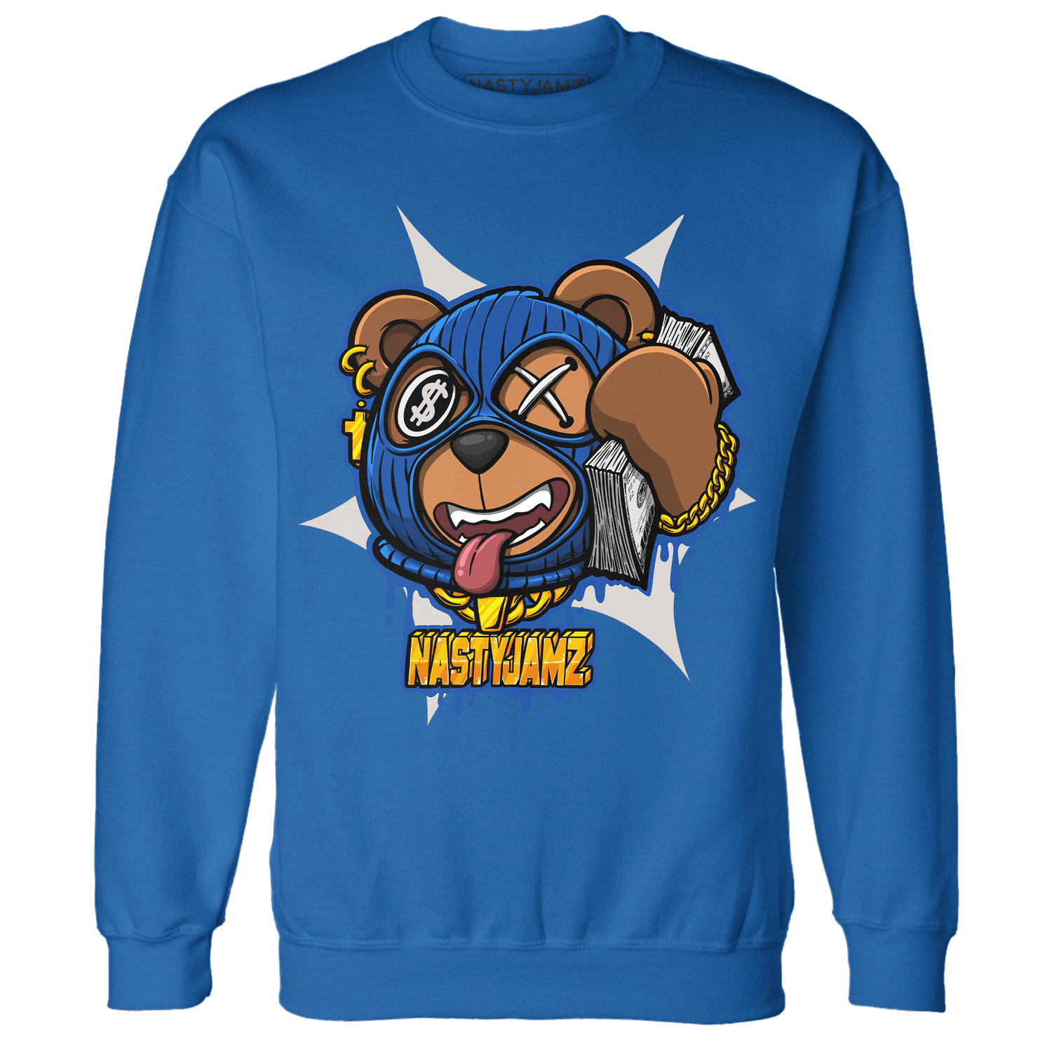 Air Max 1 86 Royal Sweatshirt Match Money Motive BER - NastyJamz