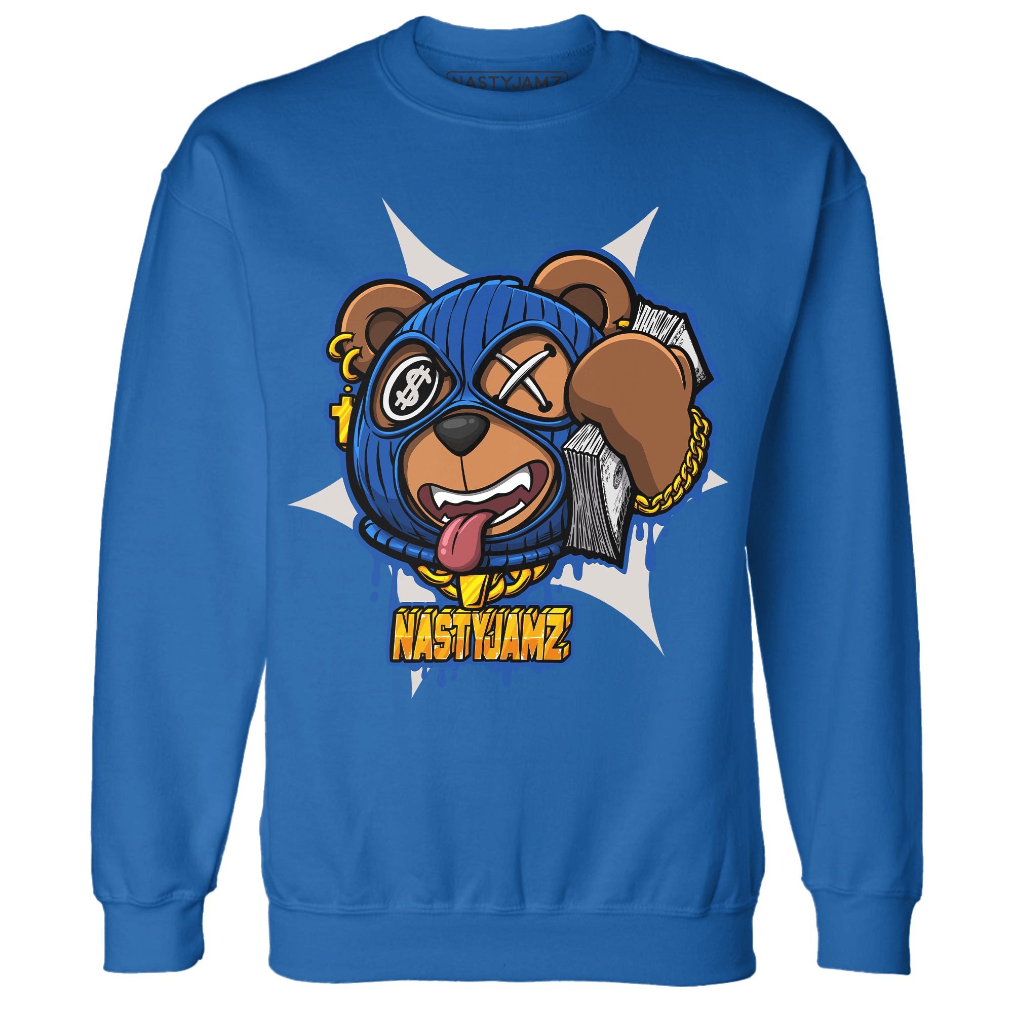 Air Max 1 86 Royal Sweatshirt Match Money Motive BER - NastyJamz