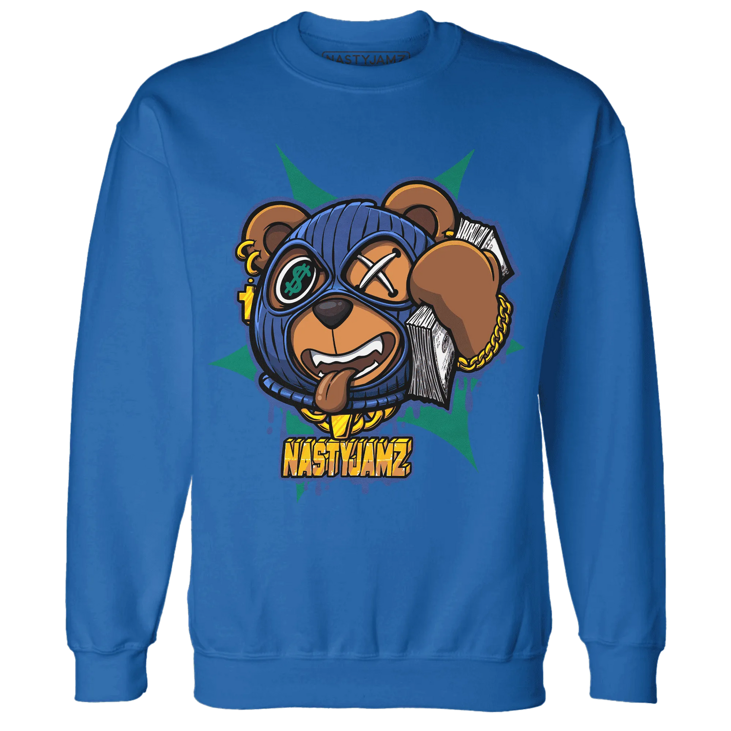 Dunk-Hyper-Royal-Malachite-NastyJamz-Sweatshirt-Match-Money-Motive-BER