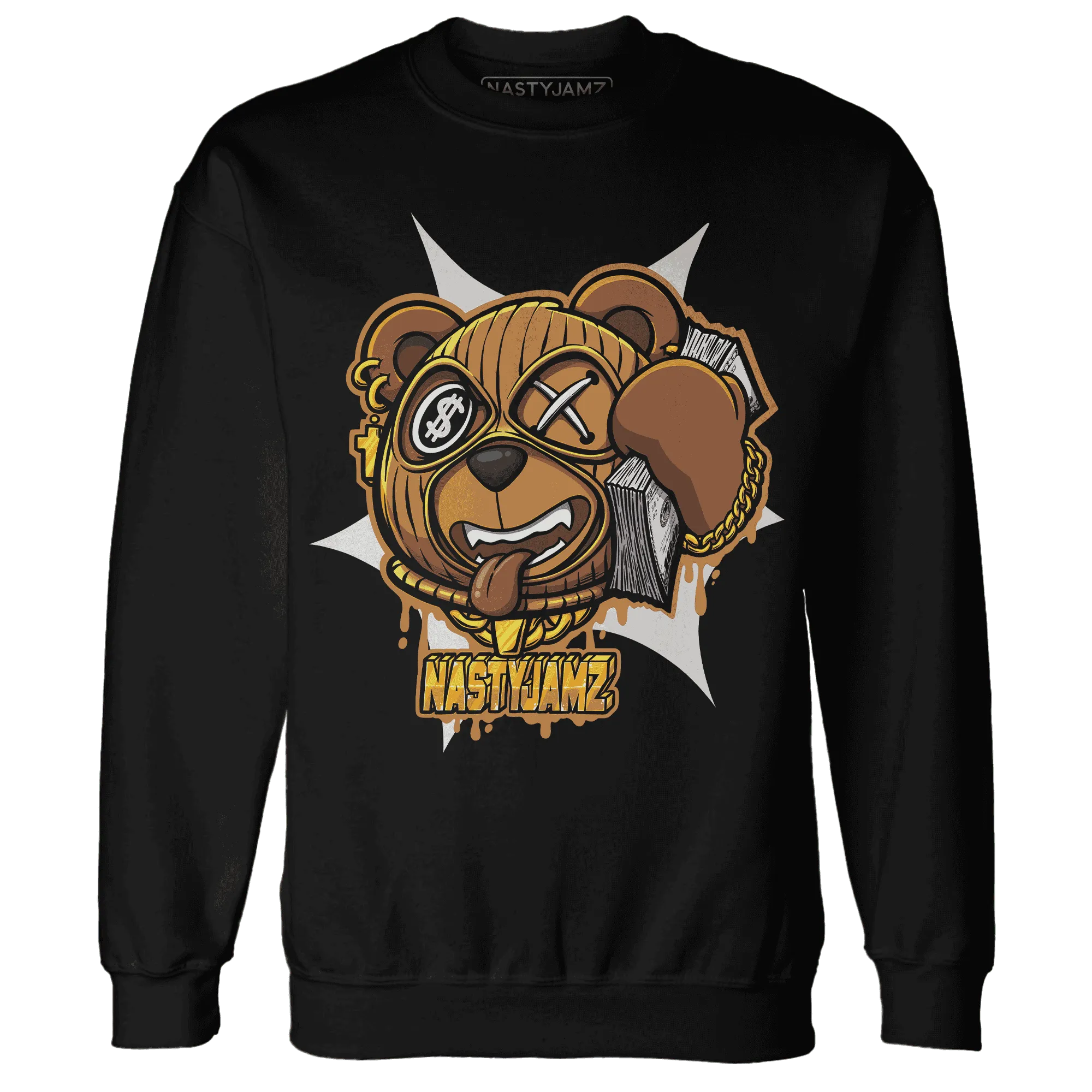 Dunk-Low-Retro-Wheat-Orange-NastyJamz-Sweatshirt-Match-Money-Motive-BER