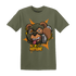 Olive 5s T Shirt Match Money Motive BER - NastyJamz