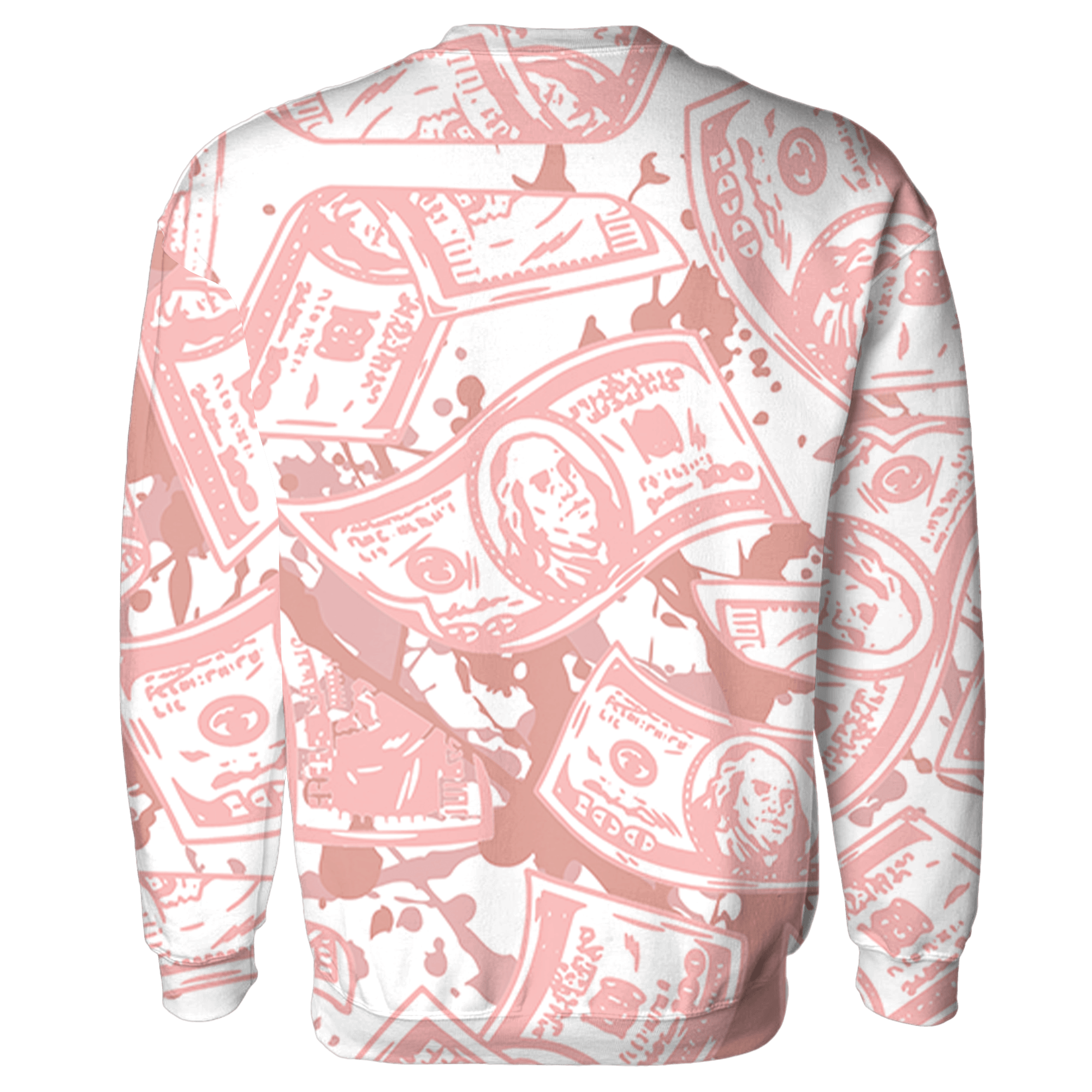 Low Legend Pink 11s Sweatshirt Match Money Motive BER 3D All-Over Print - NastyJamz
