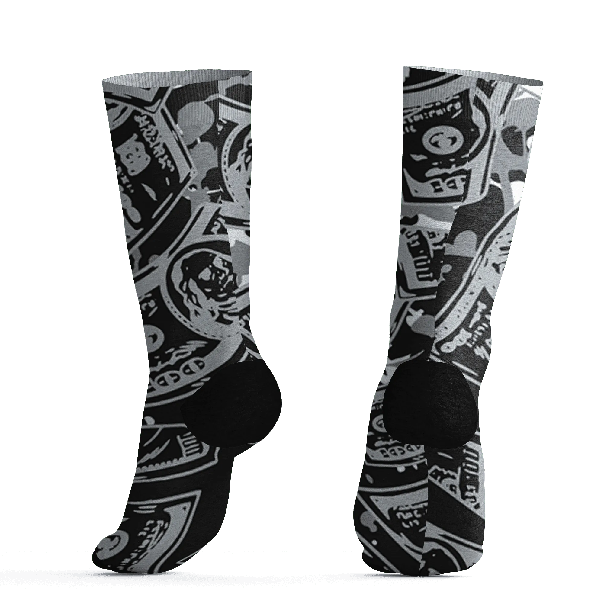 Wolf-Grey-12s-Socks-Match-Money-Motive-BER-3D