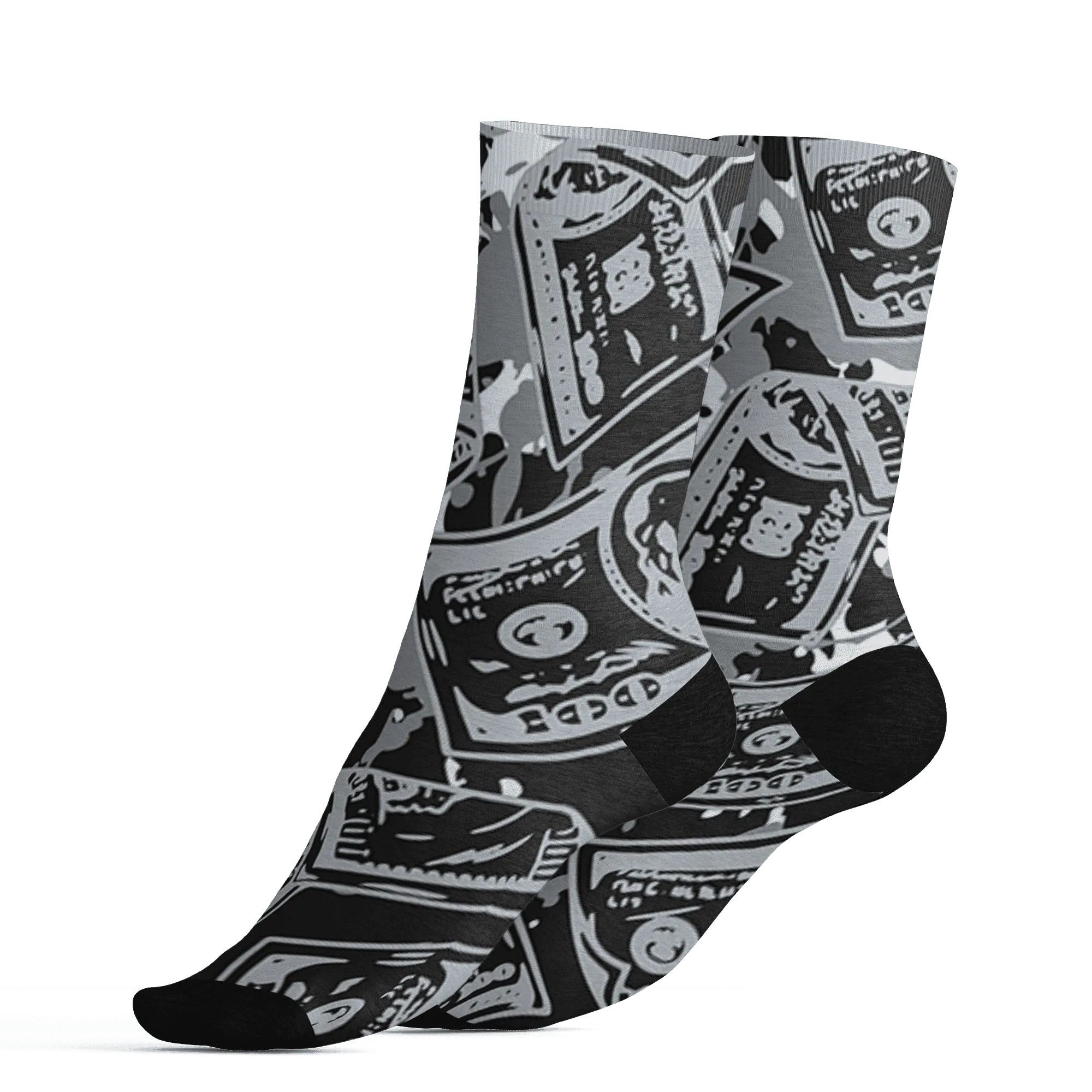 Wolf-Grey-12s-Socks-Match-Money-Motive-BER-3D