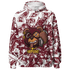 High White Team Red 1s Hoodie Match Money Motive BER 3D All-Over Print - NastyJamz