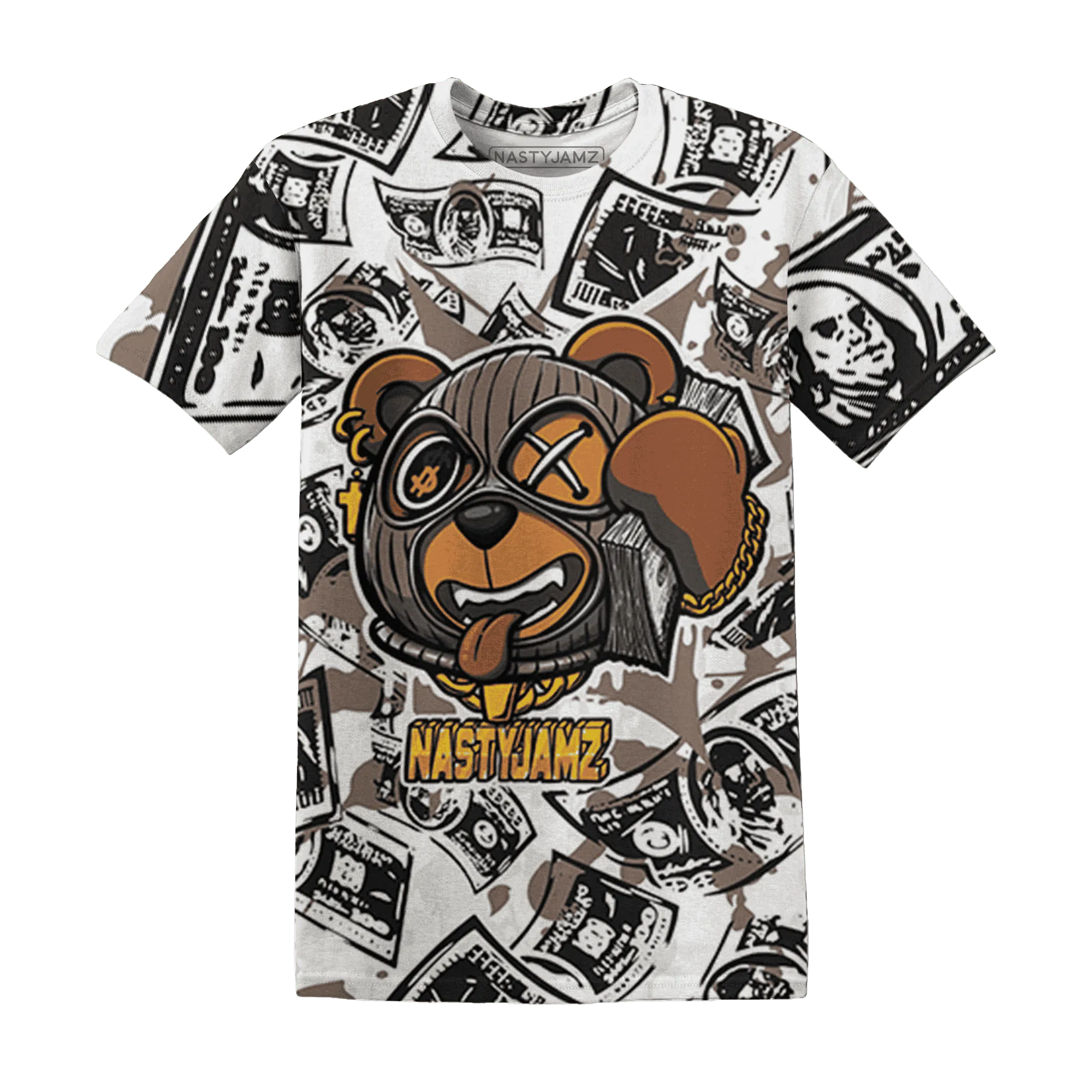 Low-Mocha-1s-T-Shirt-Match-Money-Motive-BER-3D