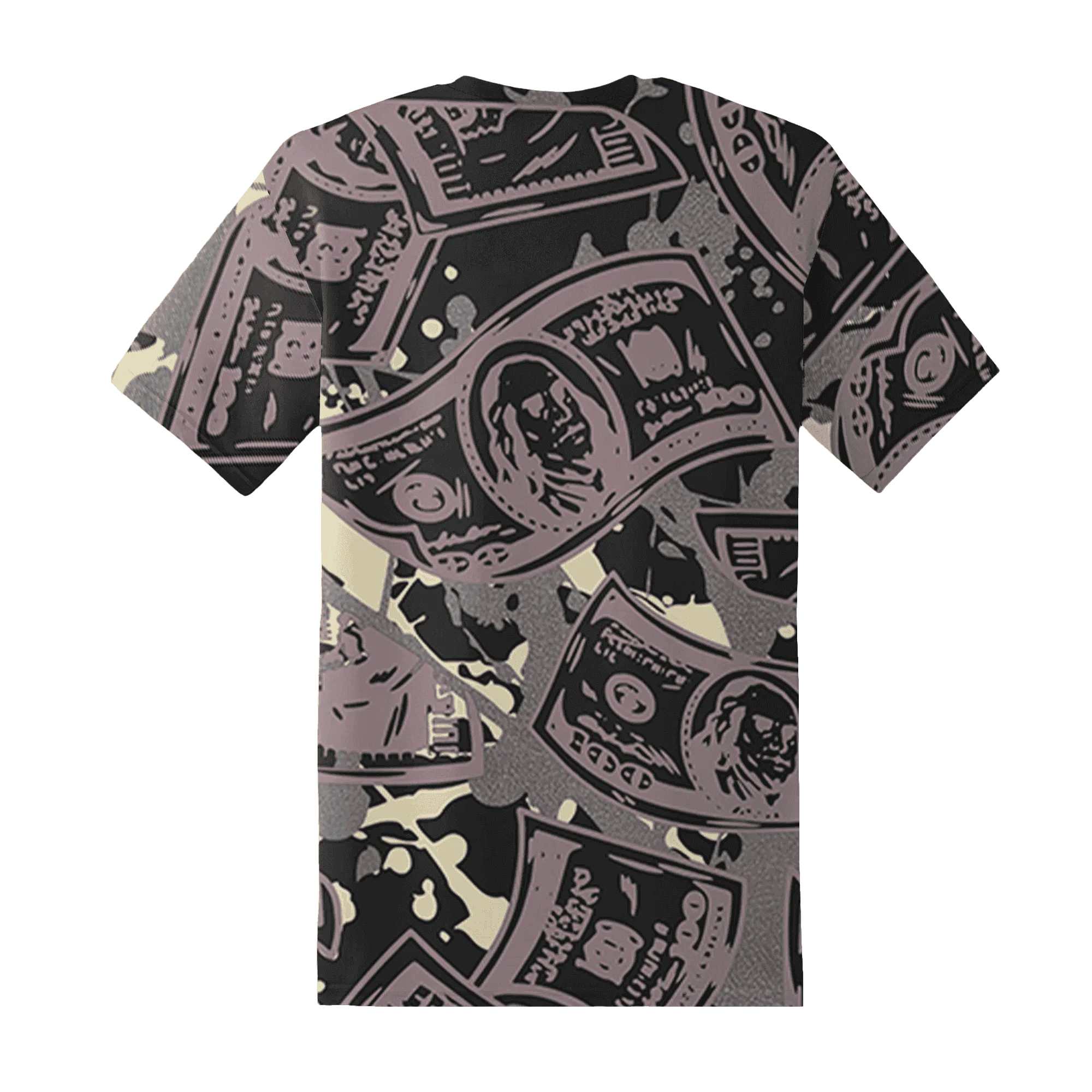 Black-Violet-Ore-3s-T-Shirt-Match-Money-Motive-BER-3D