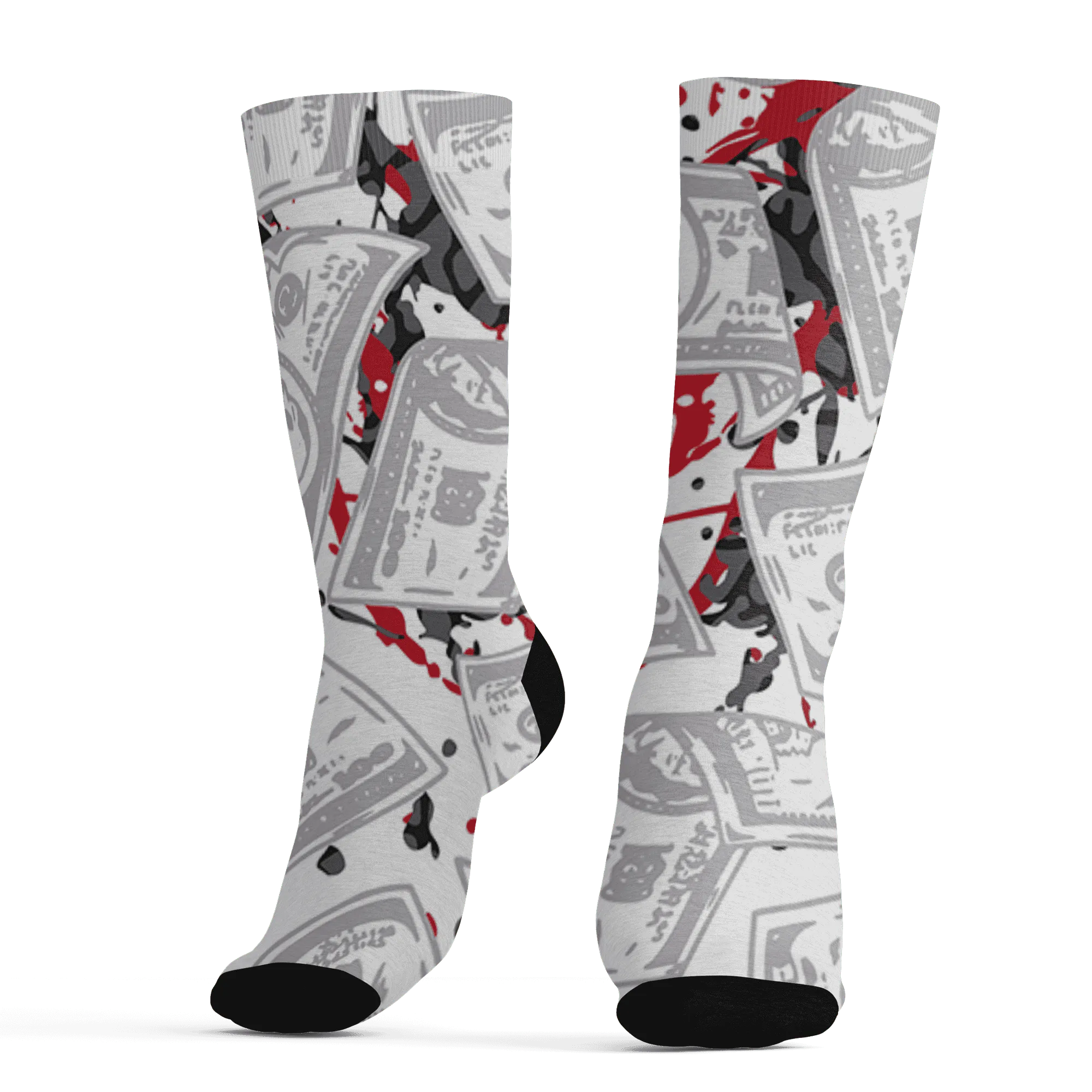 Cement-Grey-3s-Socks-Match-Money-Motive-BER-3D