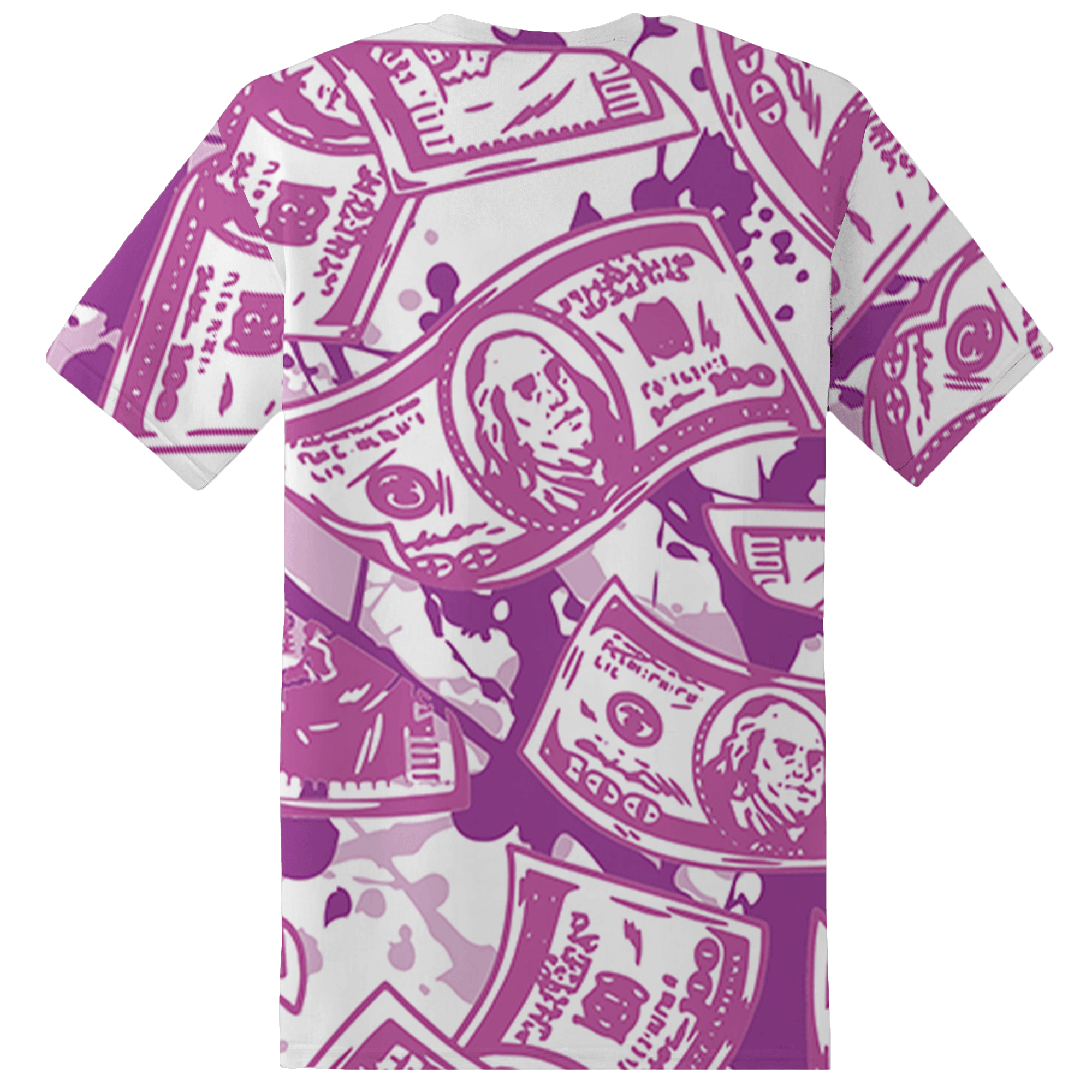 GS Hyper Violet 4s T Shirt Match Money Motive BER 3D All-Over Print - NastyJamz