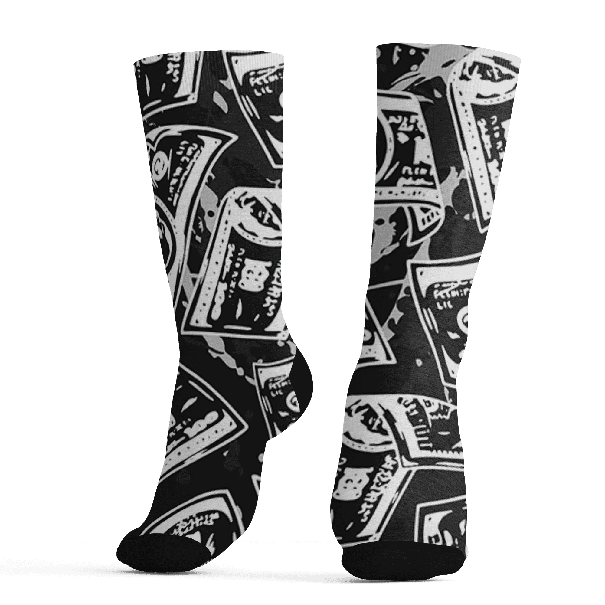 White-Thunder-4s-Socks-Match-Money-Motive-BER-3D