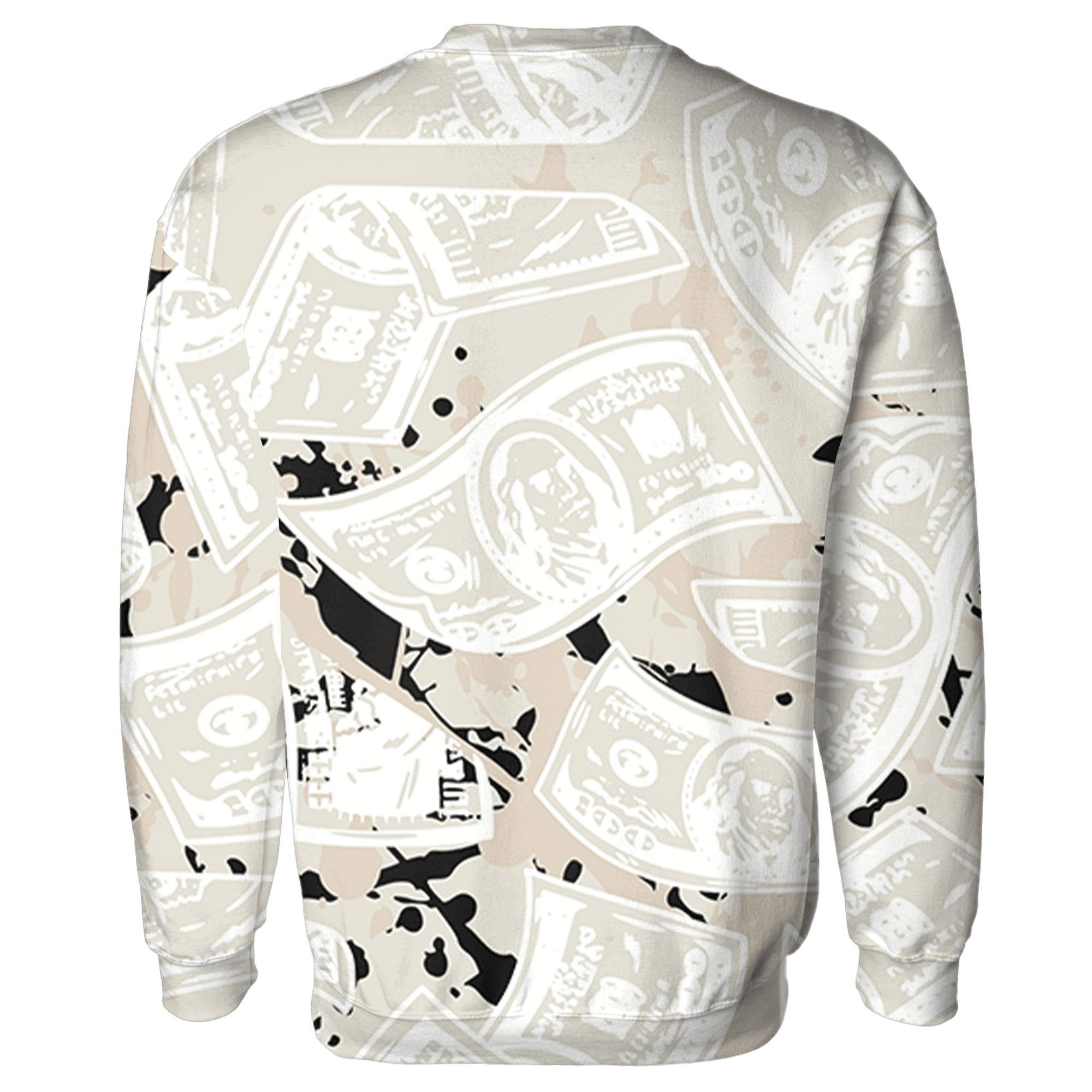 SE Sail 5s Sweatshirt Match Money Motive BER 3D All-Over Print - NastyJamz