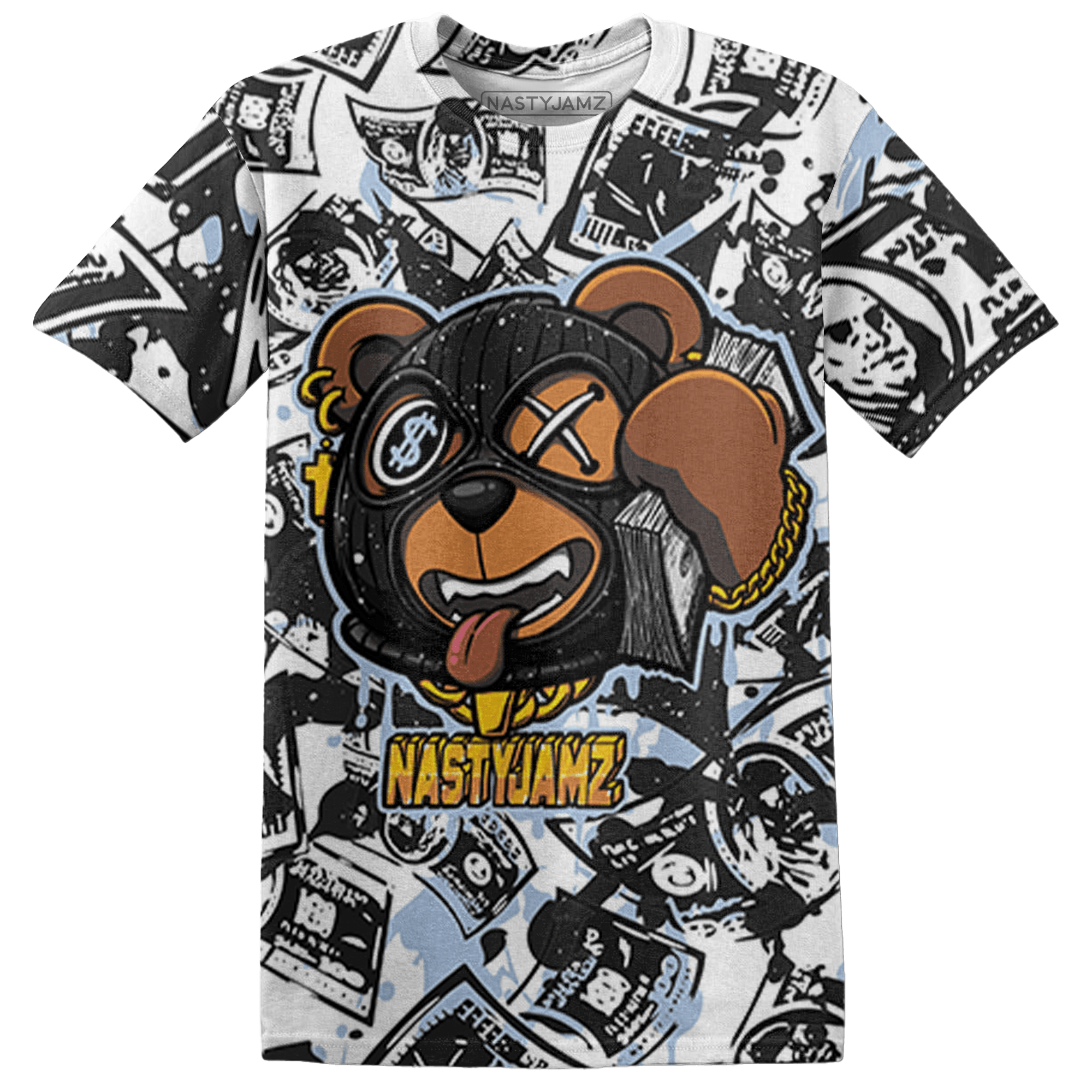 Reverse Oreo 6s T Shirt Match Money Motive BER 3D All-Over Print - NastyJamz
