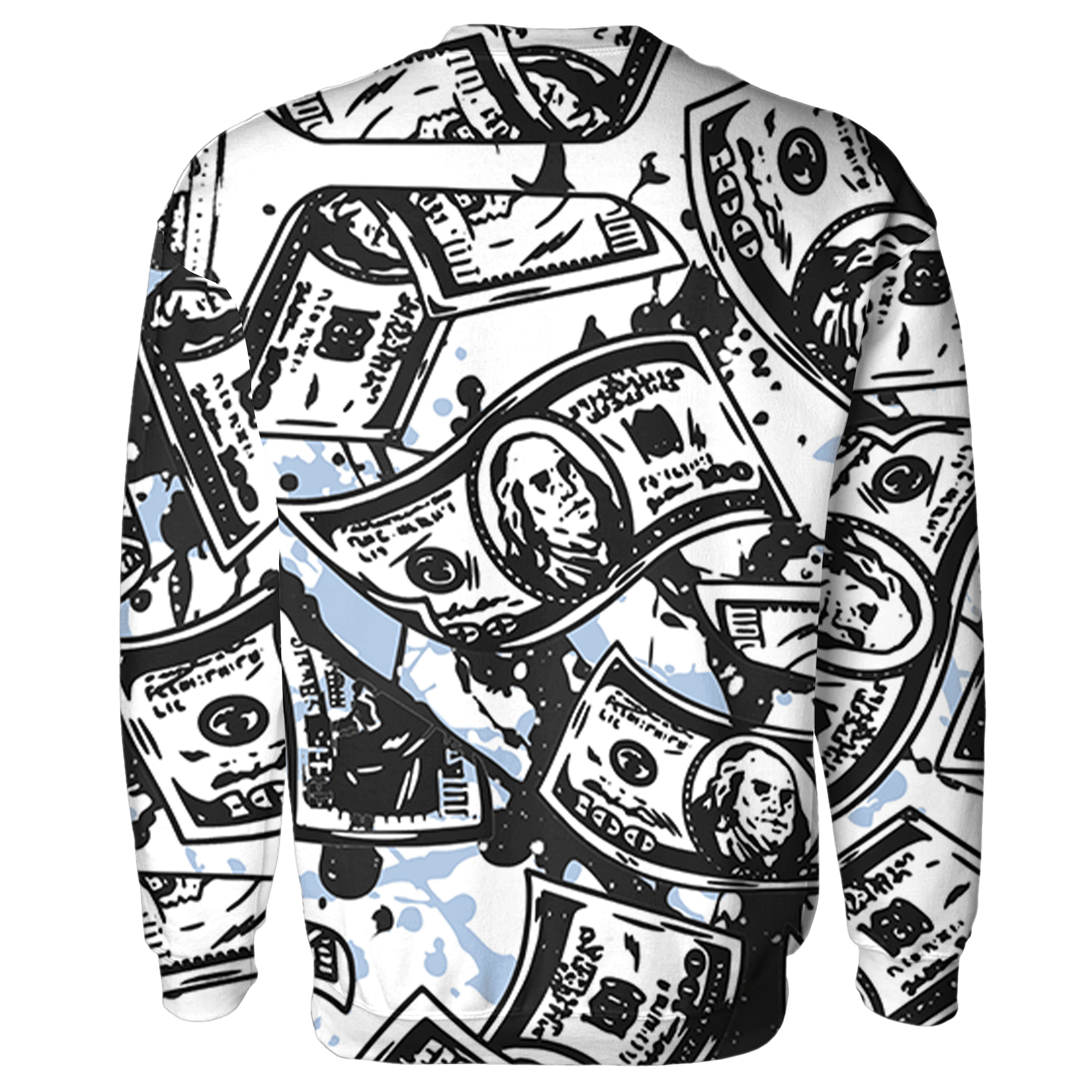 Reverse Oreo 6s Sweatshirt Match Money Motive BER 3D All-Over Print - NastyJamz