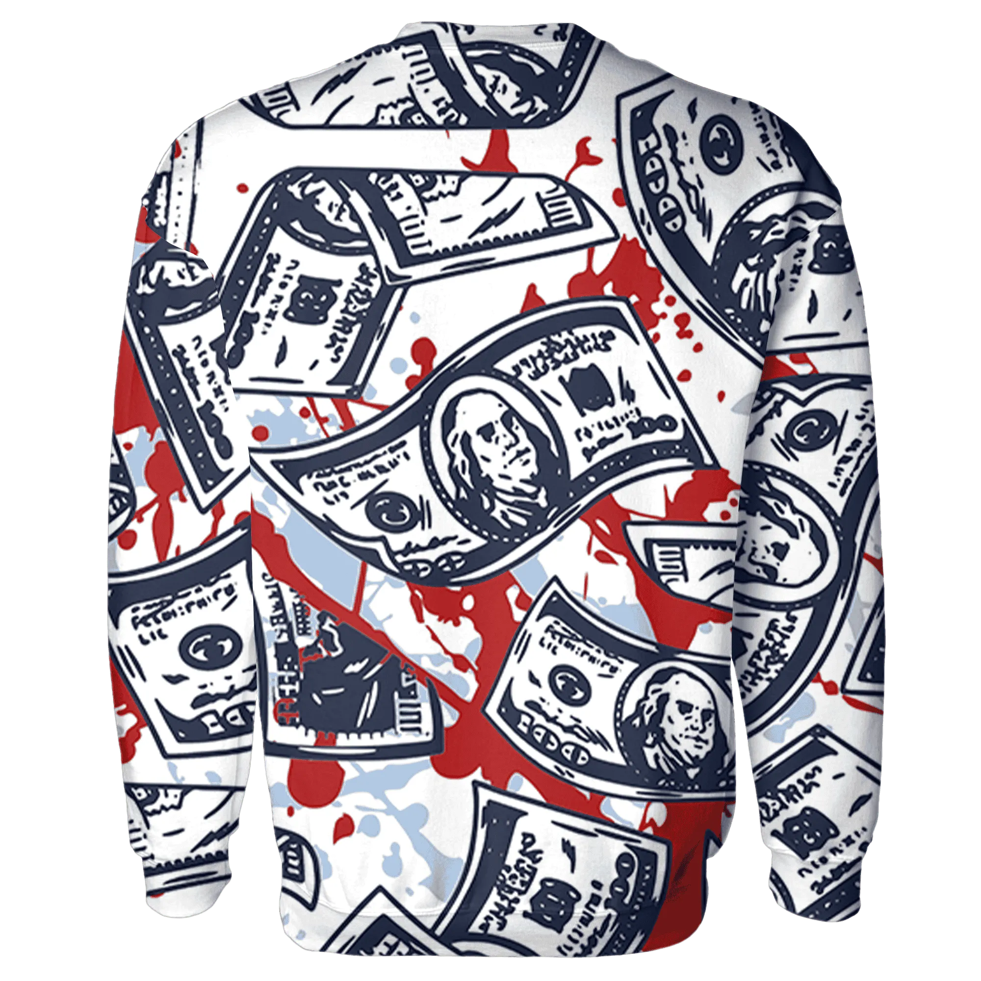White-Navy-6s-Sweatshirt-Match-Money-Motive-BER-3D