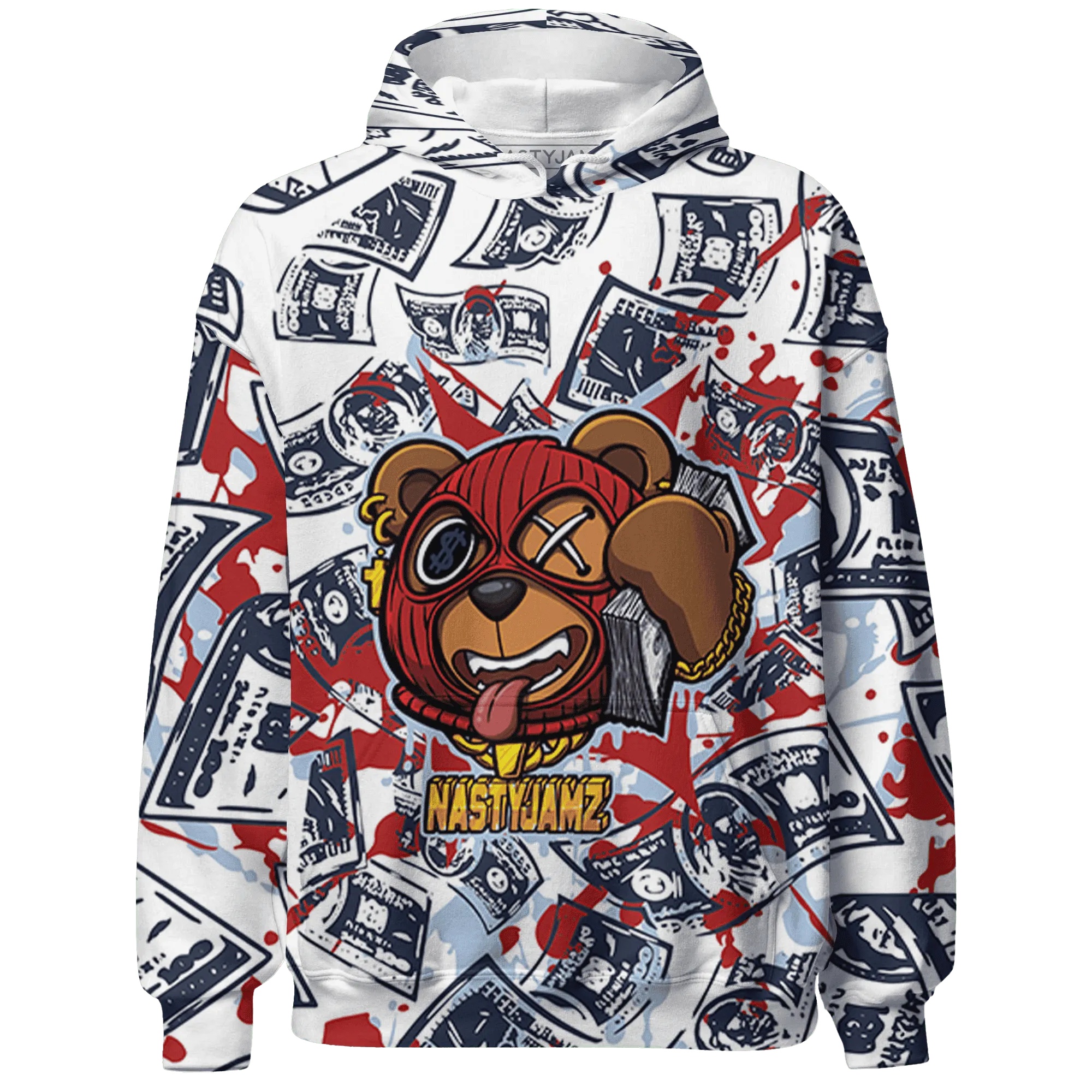 White-Navy-6s-Hoodie-Match-Money-Motive-BER-3D