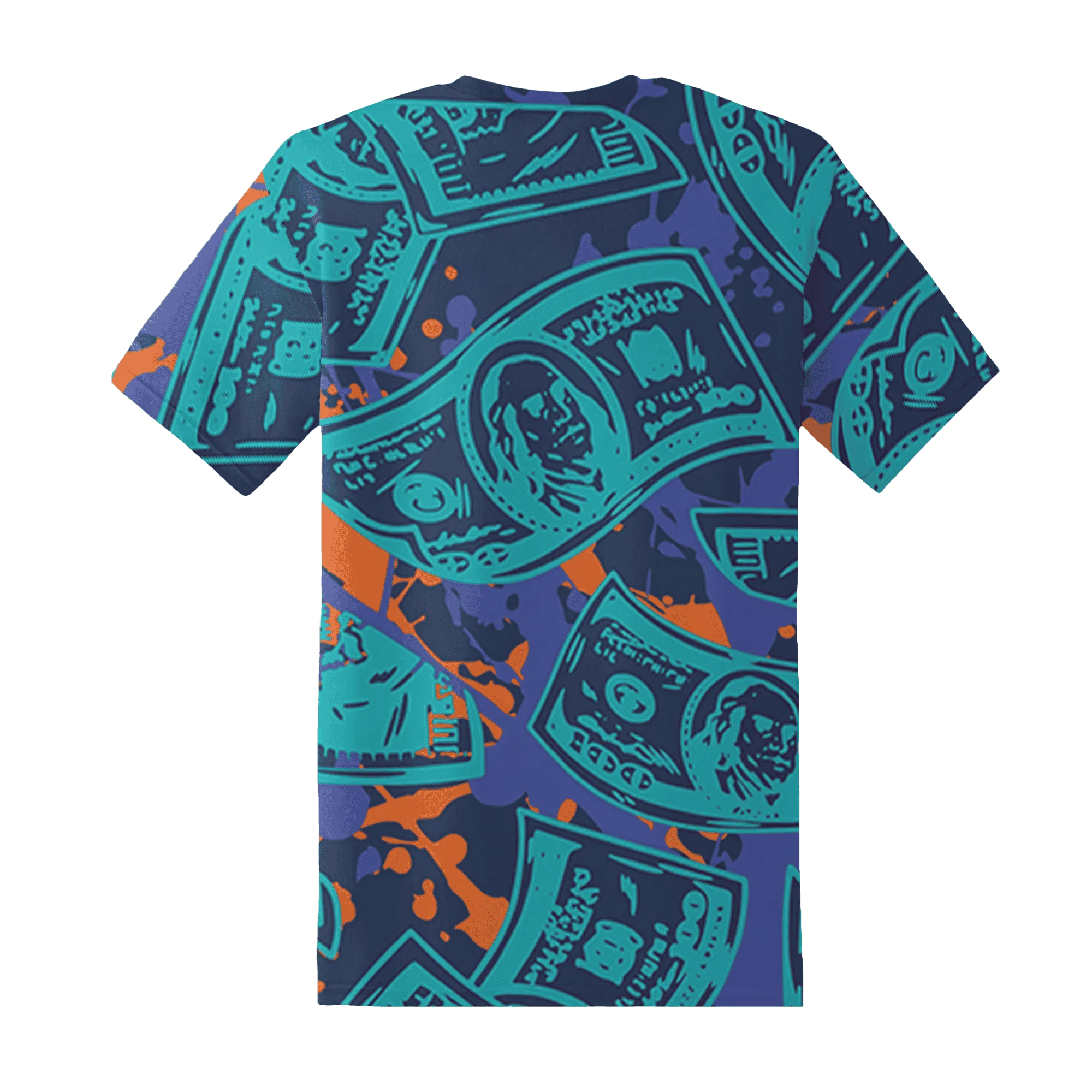AM-Plus-Drift-Midnight-Navy-Total-Orange-Dusty-Cactus-T-Shirt-Match-Money-Motive-BER-3D