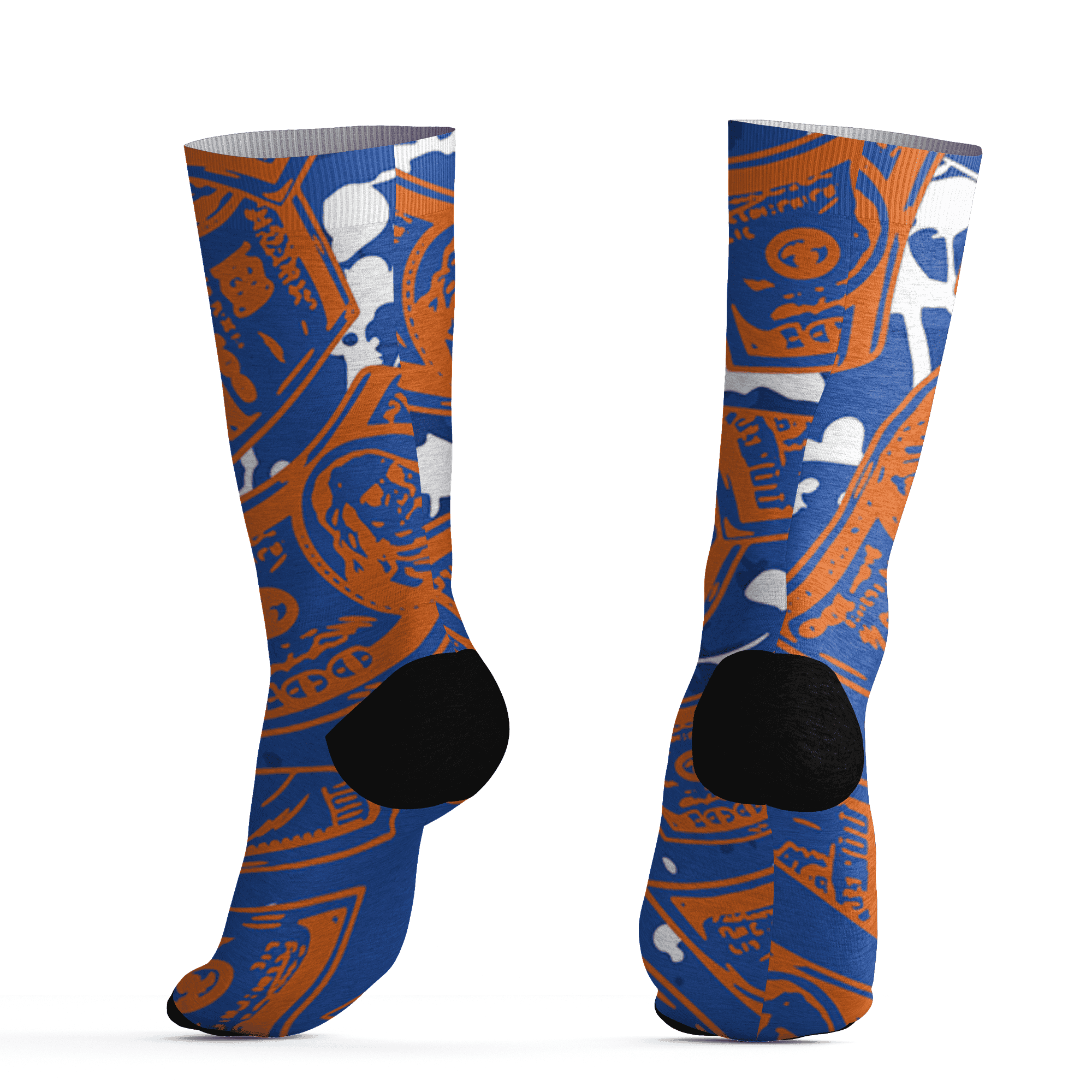 Dunk Low Knicks Socks Match Money Motive BER 3D All-Over Print - NastyJamz