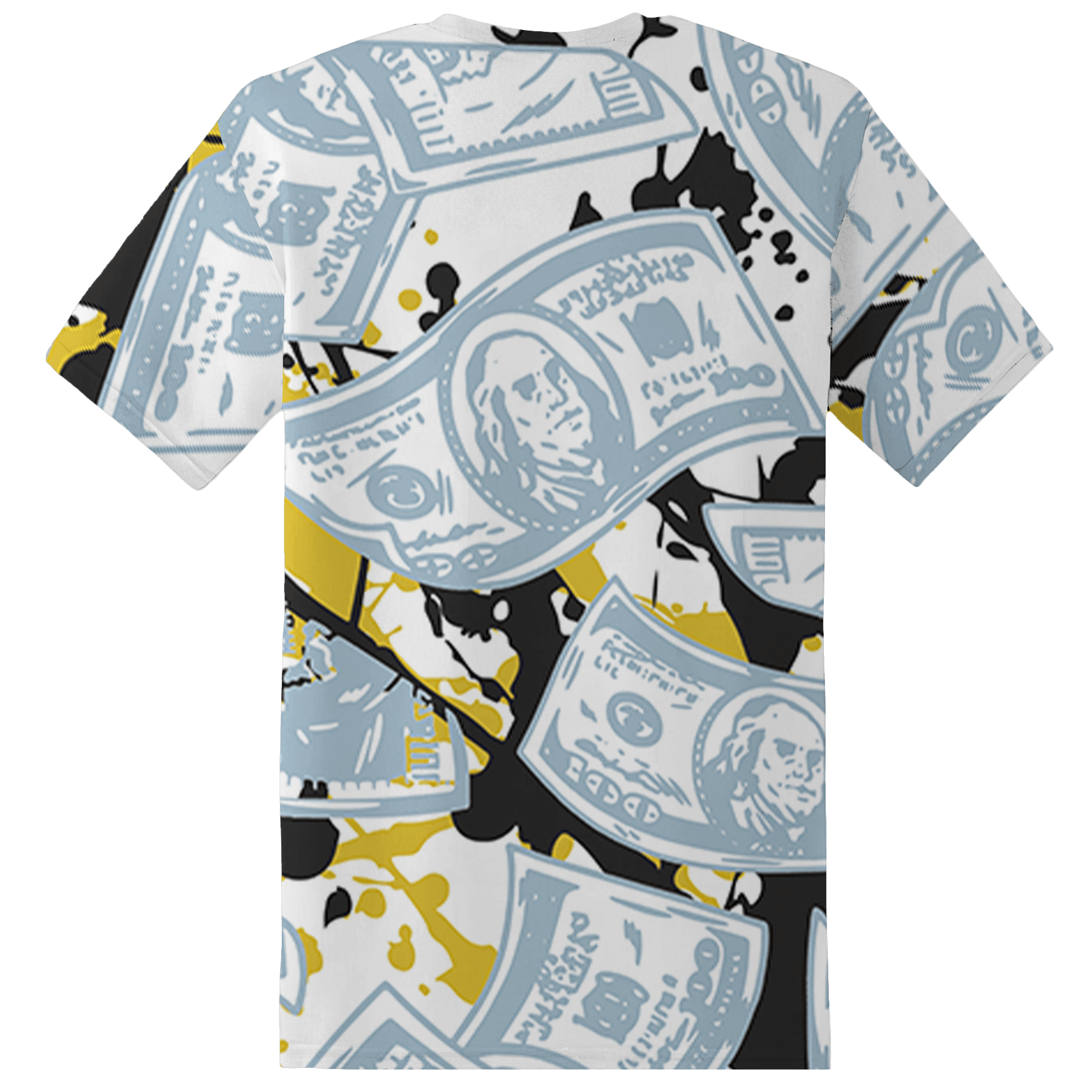 Blue Grey 13s T Shirt Match Money Motive BER 3D All-Over Print - NastyJamz