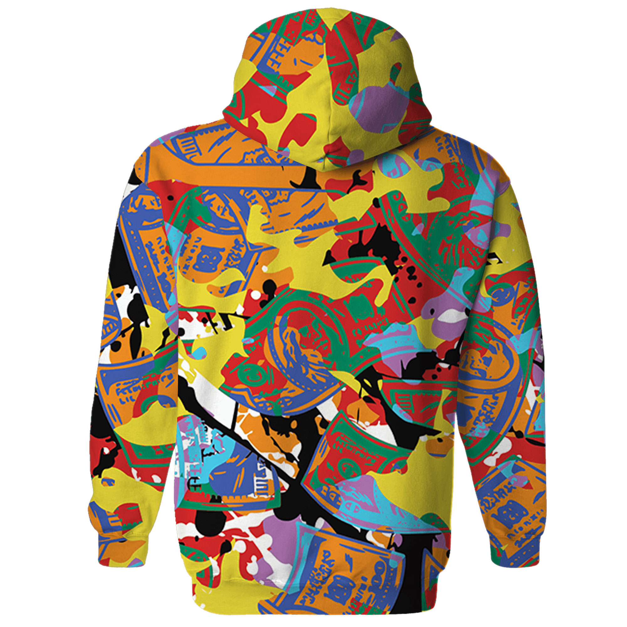 Mid GS Six Championships 1s Hoodie Match Money Motive BER 3D All-Over Print - NastyJamz